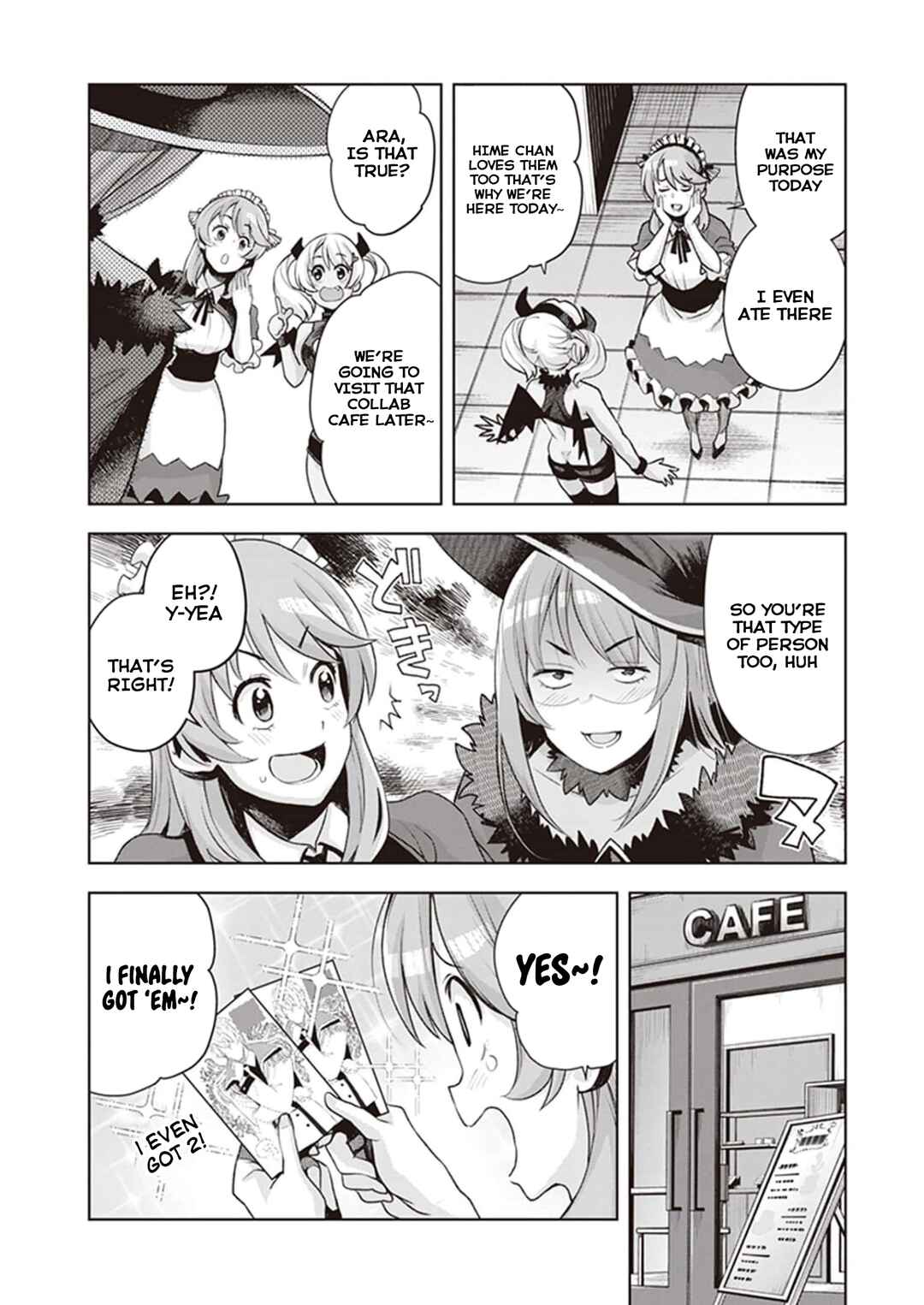 Page 14 Chapter 23 Kuro Gal-san ga Kuru!