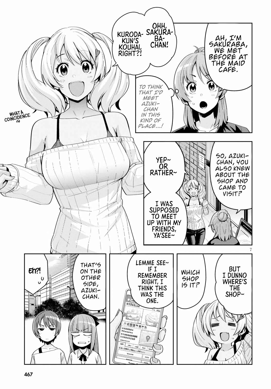 Page 7 Chapter 18 Kuro Gal-san ga Kuru!