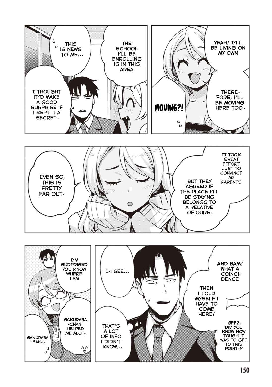 Page 8 Chapter 45 Kuro Gal-san ga Kuru!