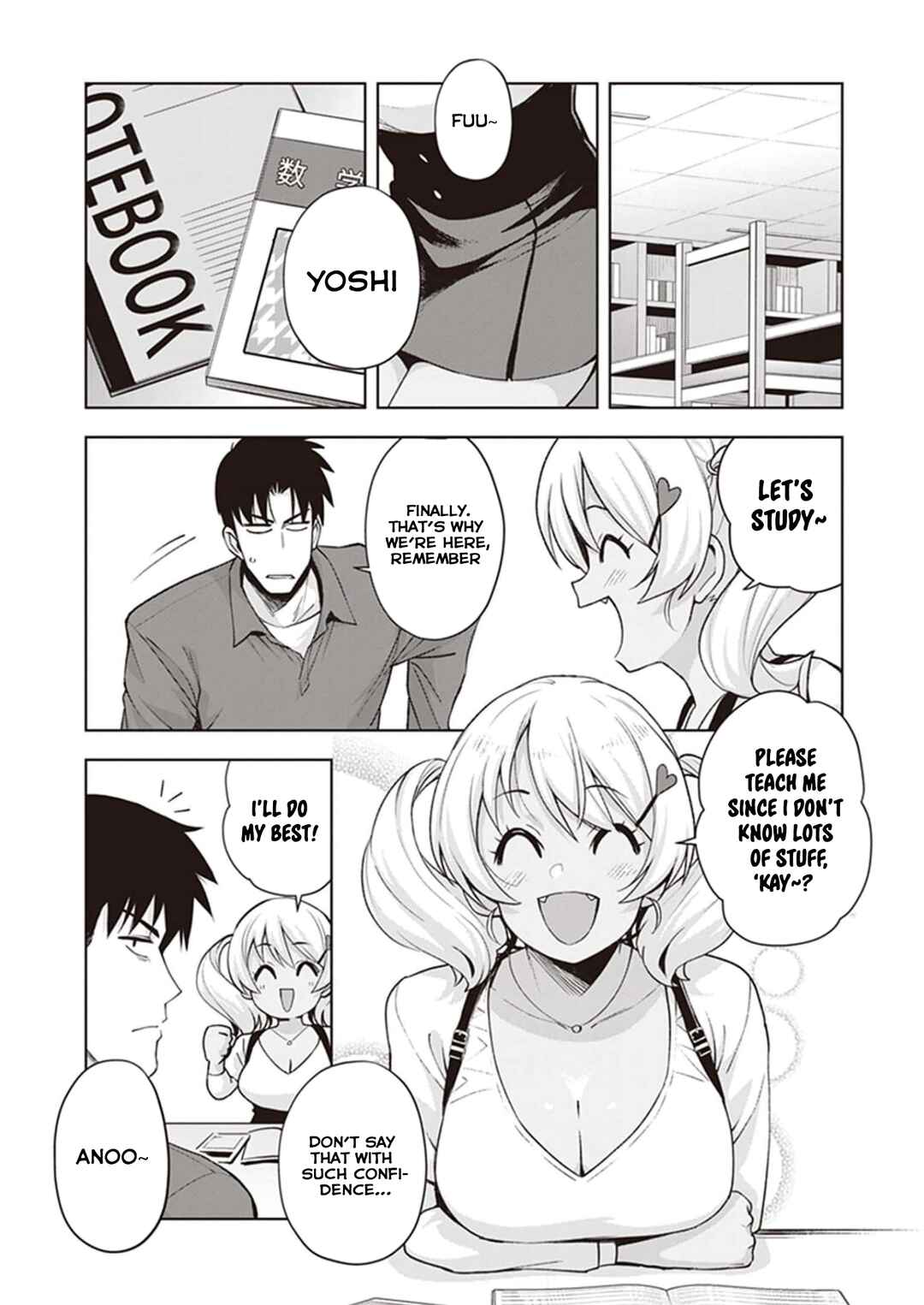 Page 15 Chapter 25 Kuro Gal-san ga Kuru!