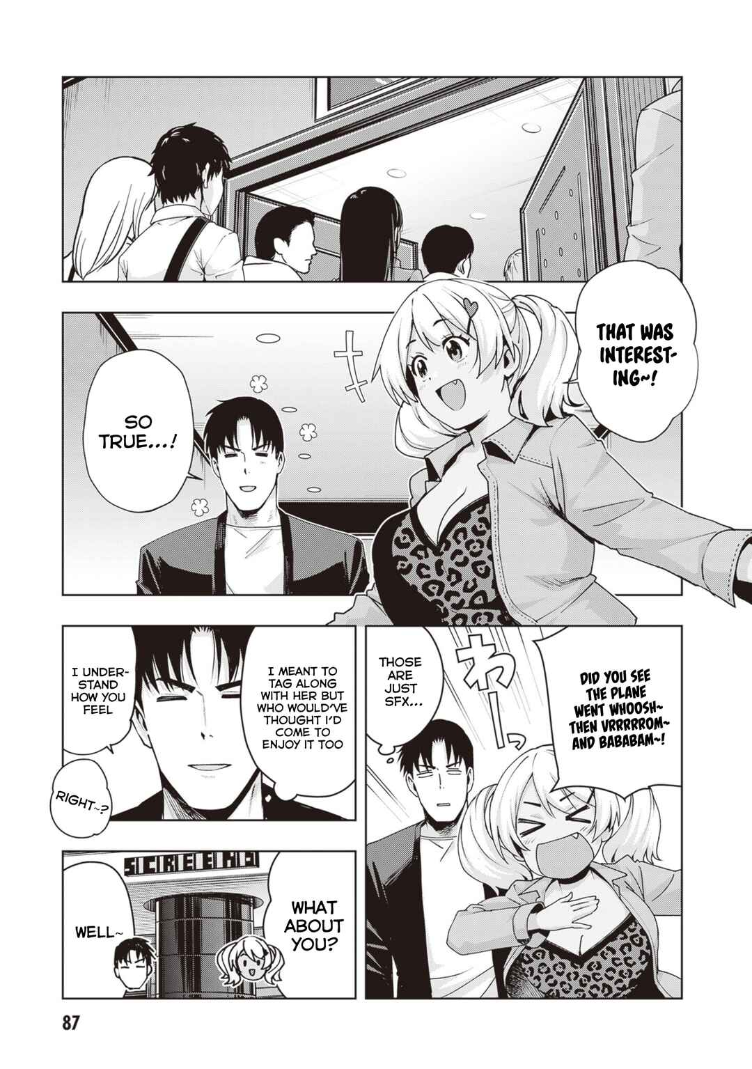 Page 13 Chapter 32 Kuro Gal-san ga Kuru!