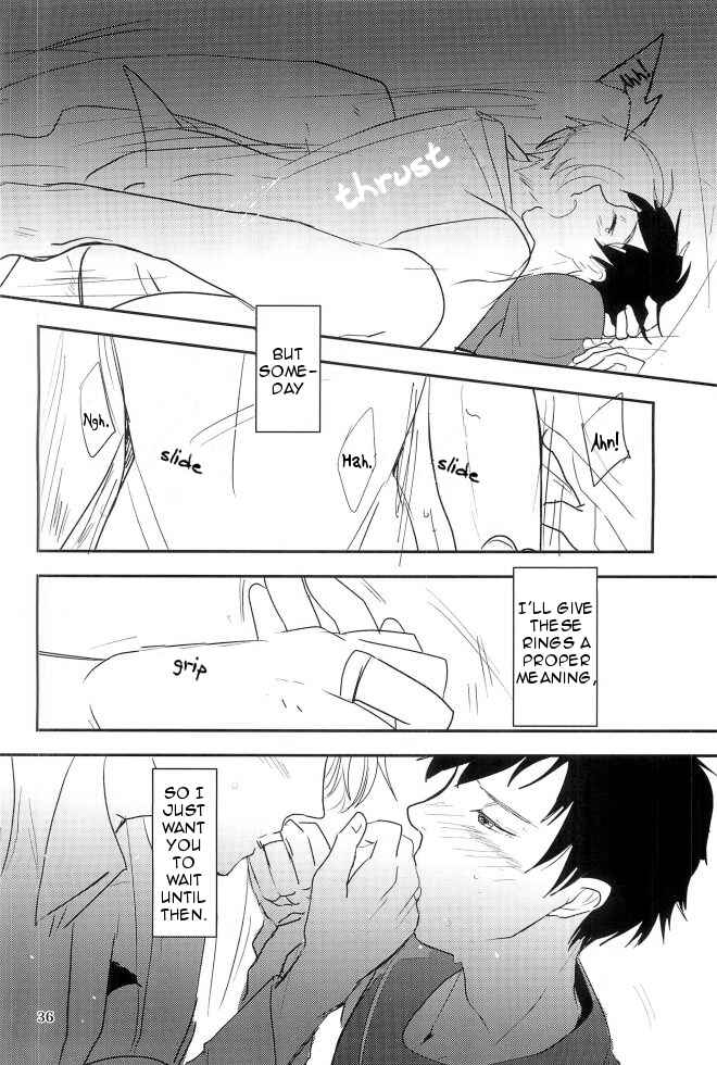 Page 36 Chapter Unknown_faba Yuri!!! on Ice - Moebius Loop No Sono Saki Ni (Doujinshi)