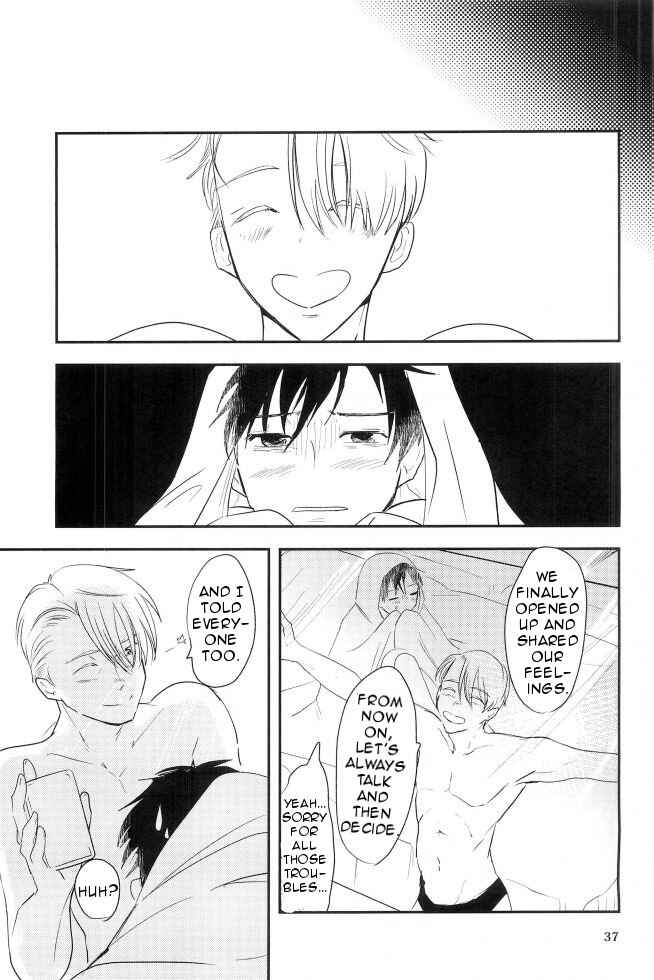 Page 37 Chapter Unknown_faba Yuri!!! on Ice - Moebius Loop No Sono Saki Ni (Doujinshi)