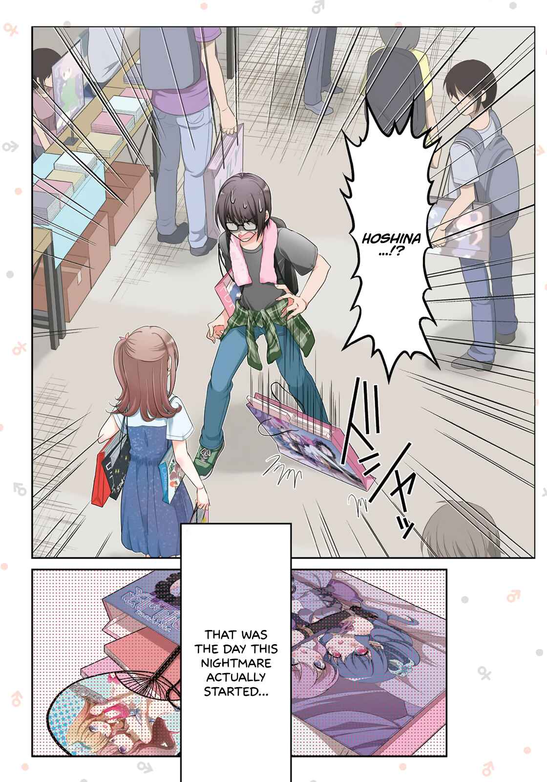 Page 4 Chapter 1 Ore ga Fujoshi de Aitsu ga Yuriota de