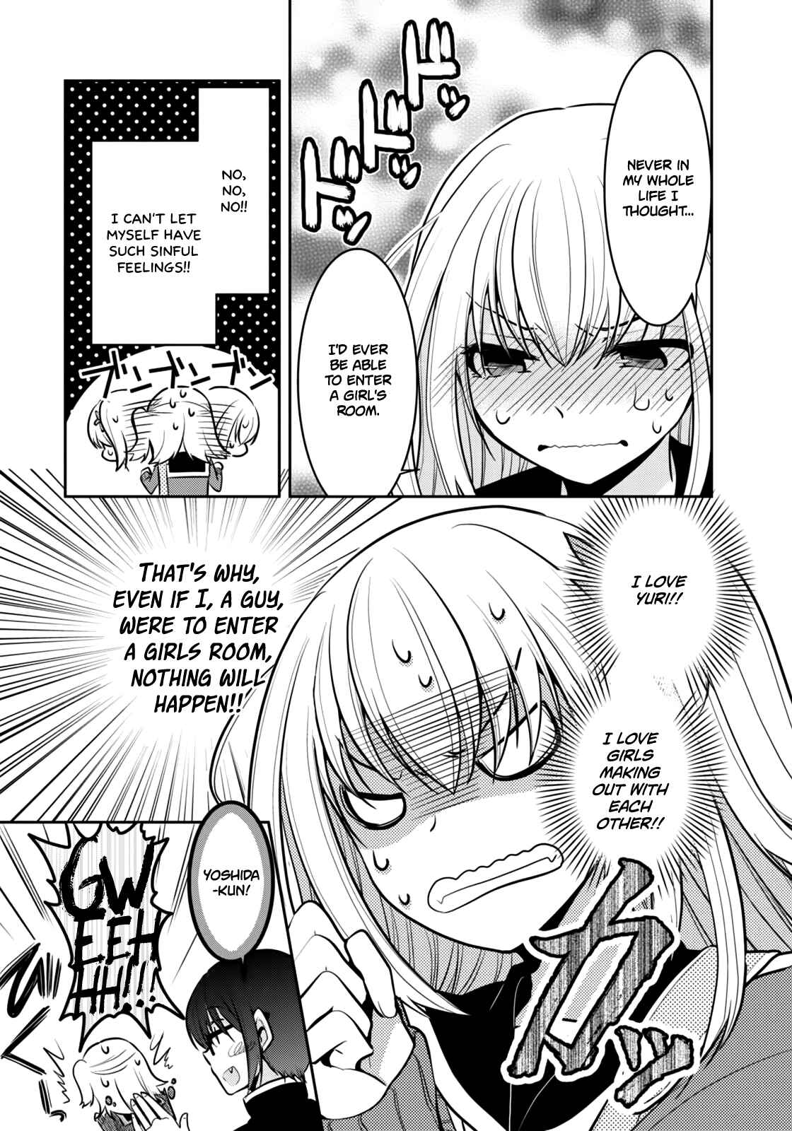 Page 14 Chapter 2 Ore ga Fujoshi de Aitsu ga Yuriota de