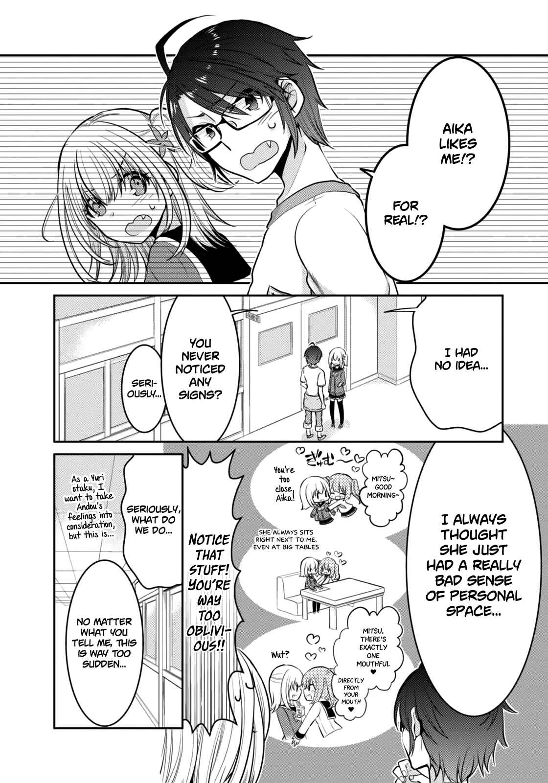 Page 7 Chapter 4 Ore ga Fujoshi de Aitsu ga Yuriota de