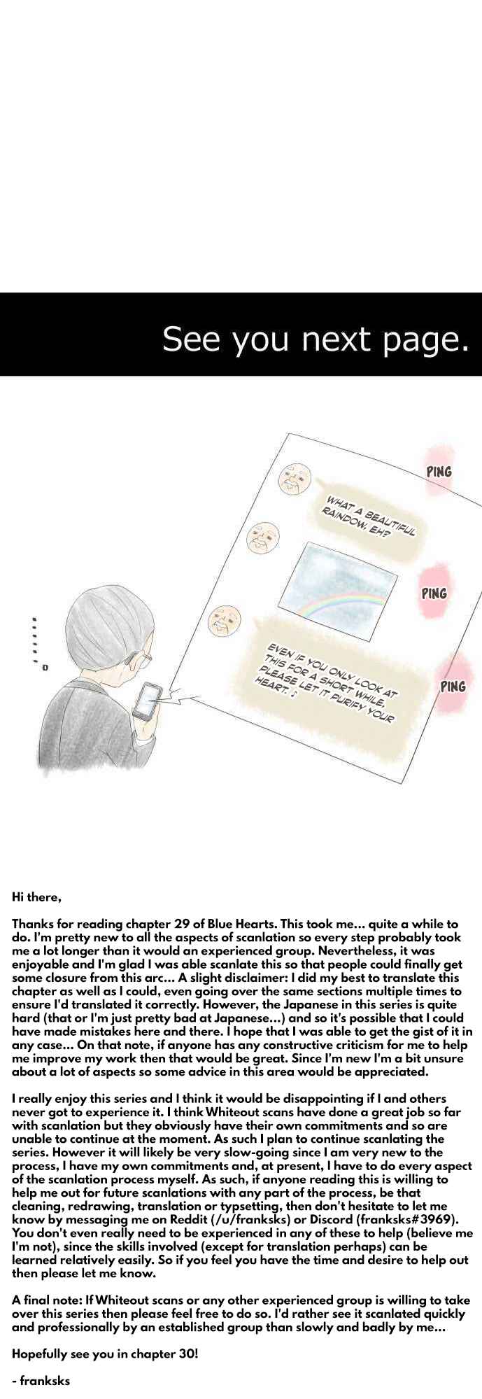 Page 30 Chapter 29 Blue Hearts