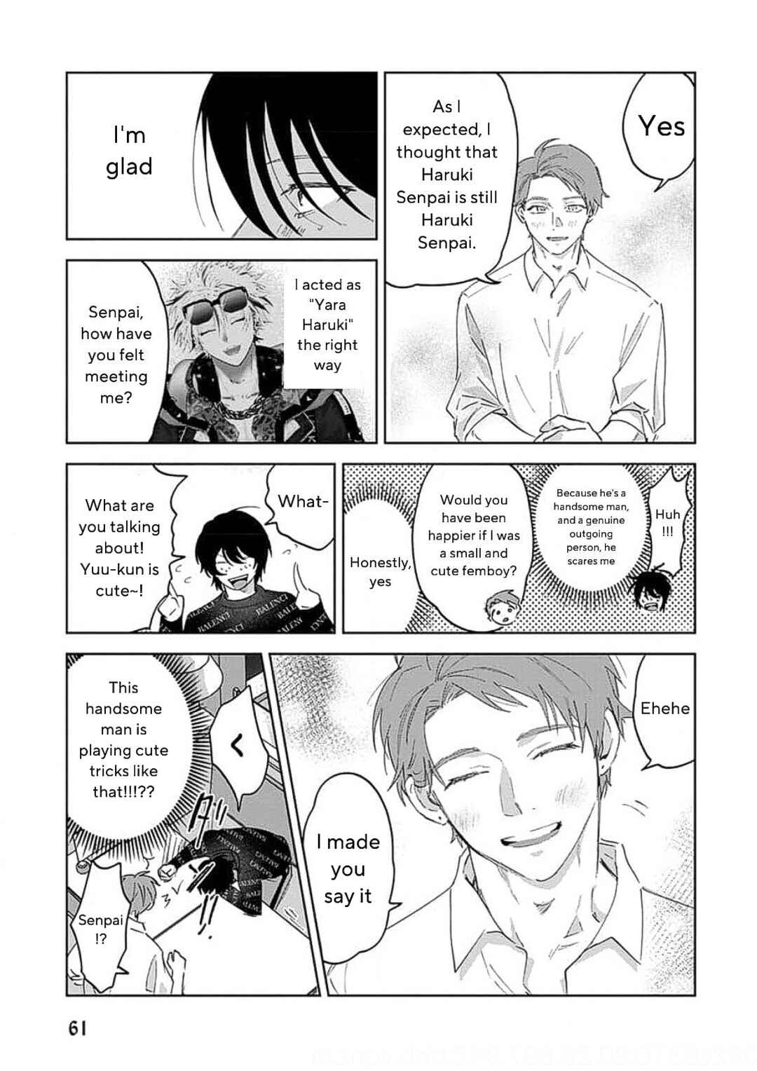 Page 16 Chapter 2 Senpai, Naka Misete