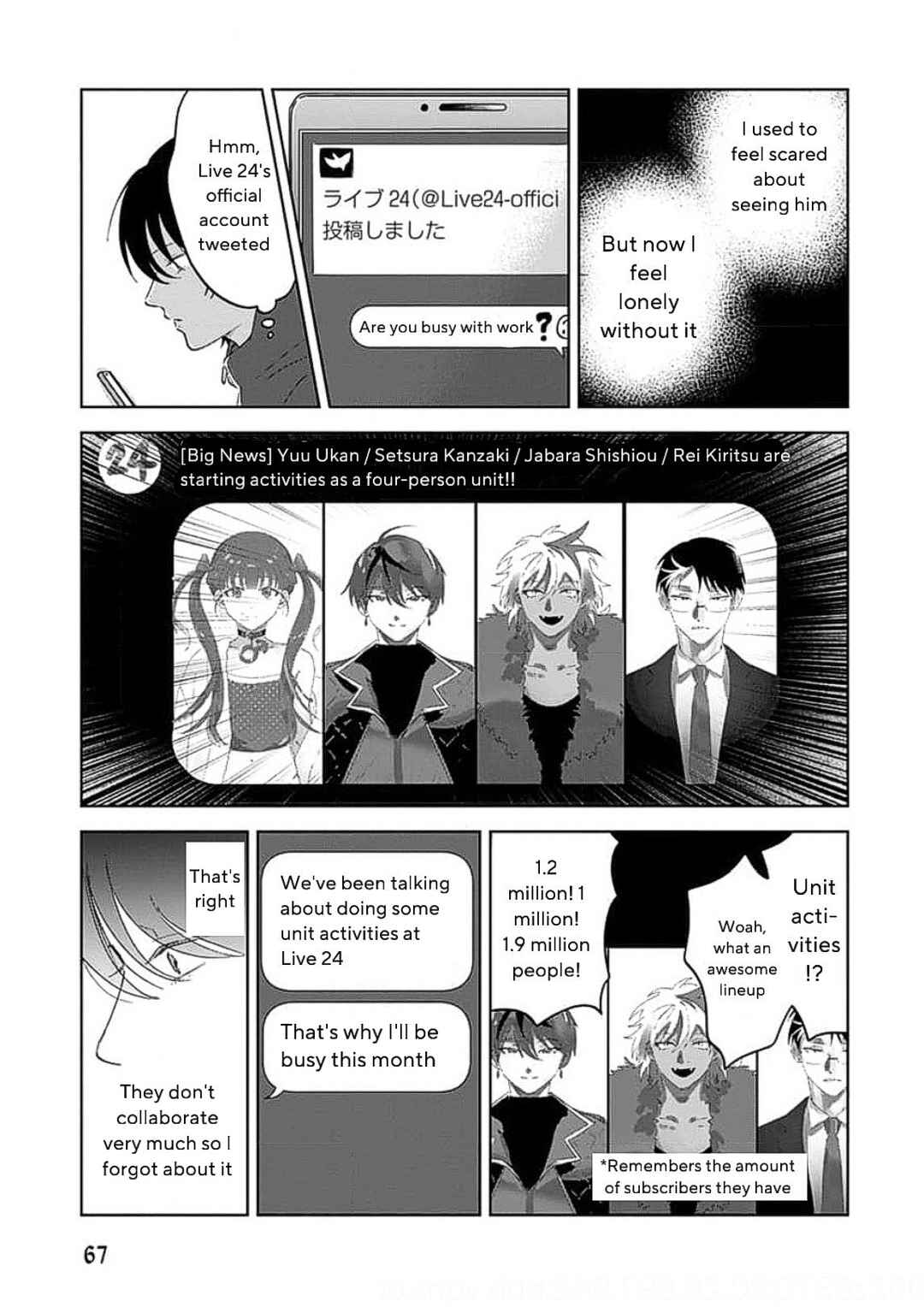 Page 22 Chapter 2 Senpai, Naka Misete