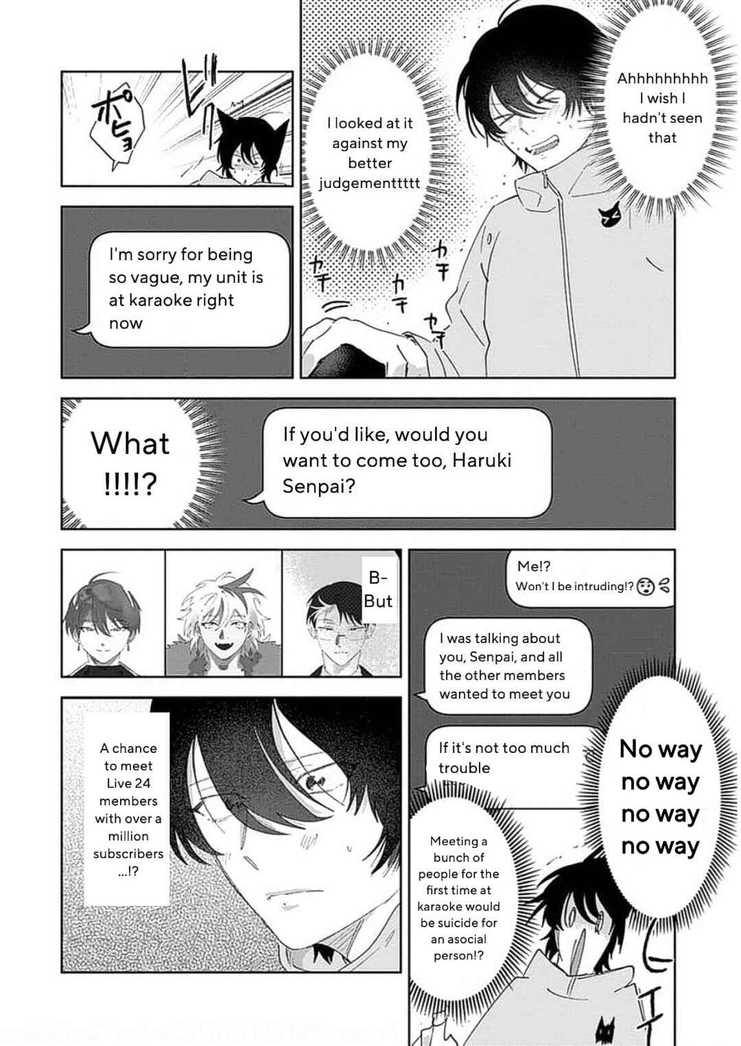 Page 25 Chapter 2 Senpai, Naka Misete