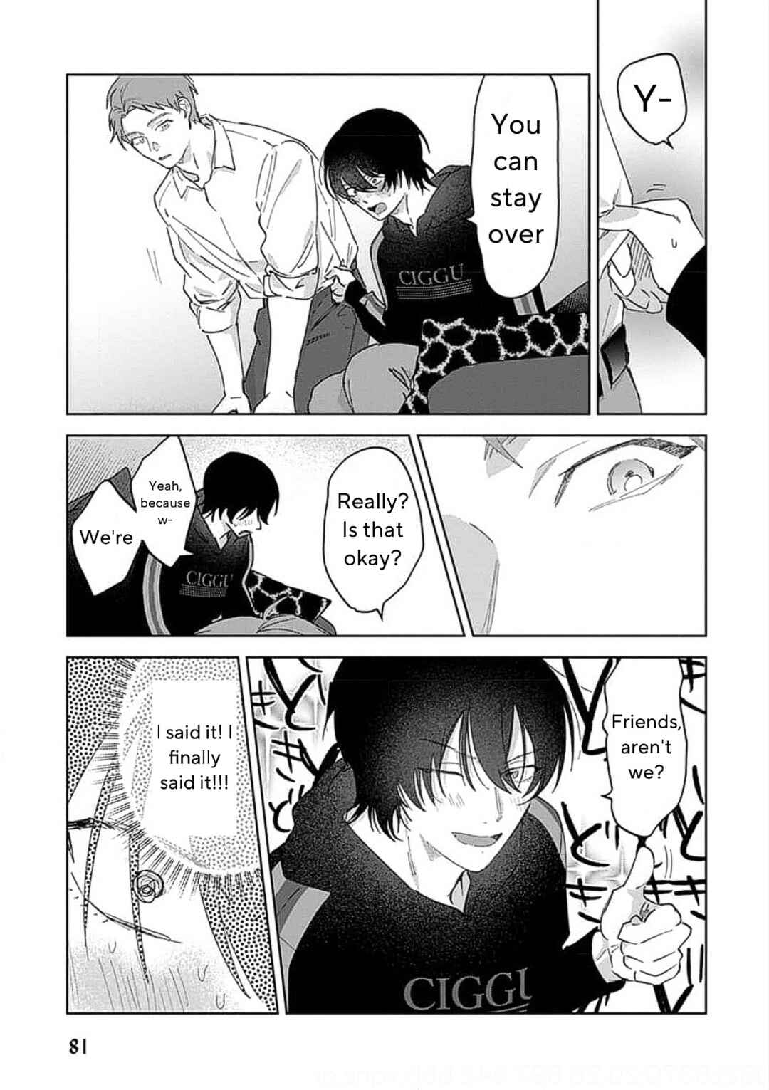 Page 36 Chapter 2 Senpai, Naka Misete
