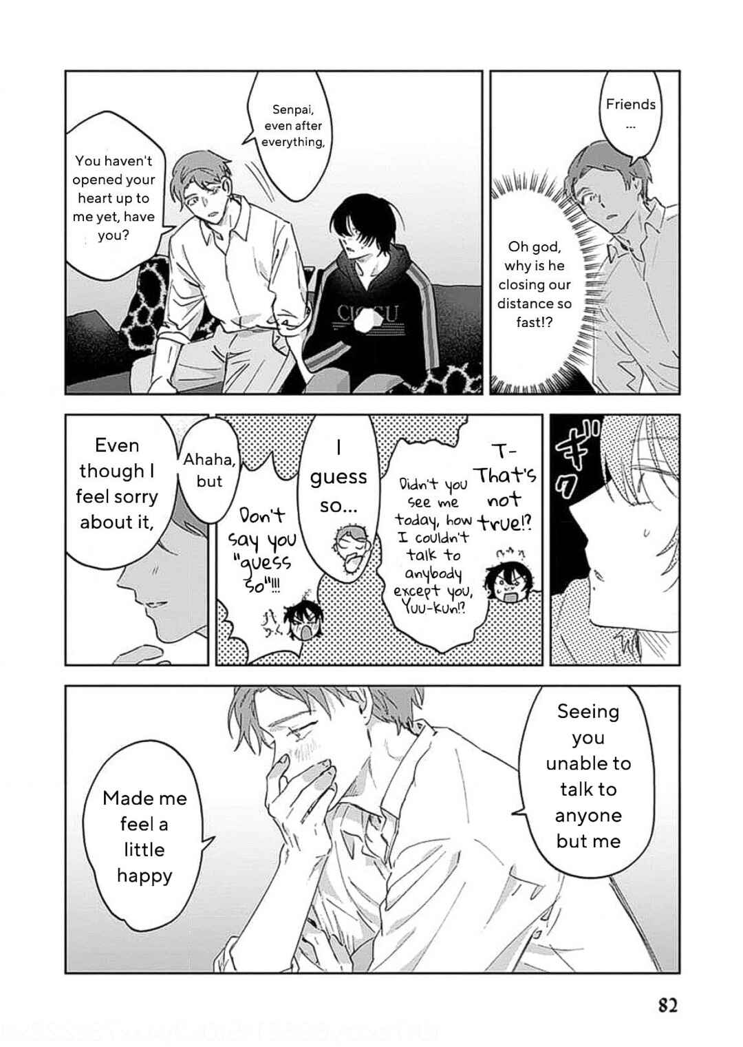 Page 37 Chapter 2 Senpai, Naka Misete