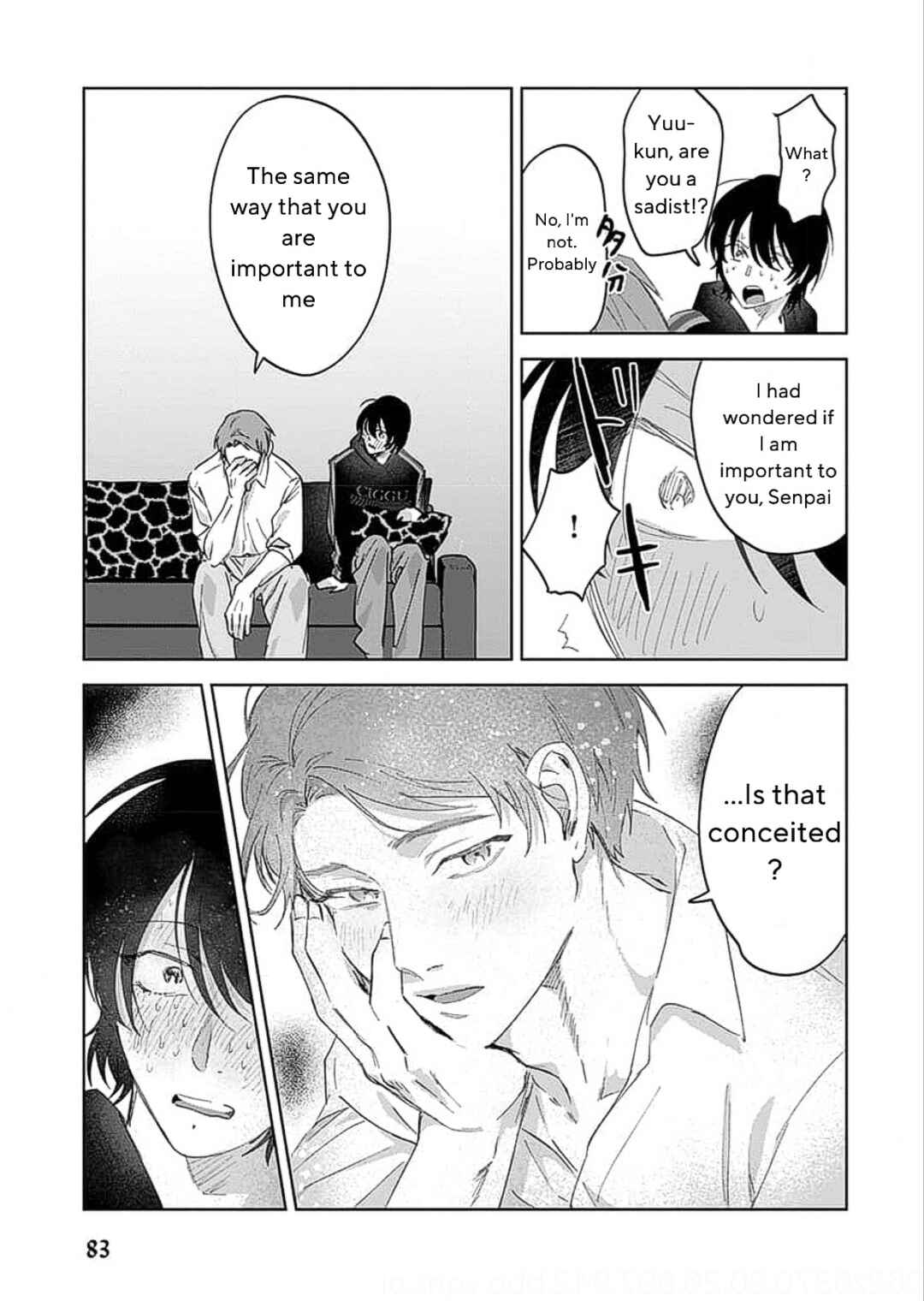 Page 38 Chapter 2 Senpai, Naka Misete
