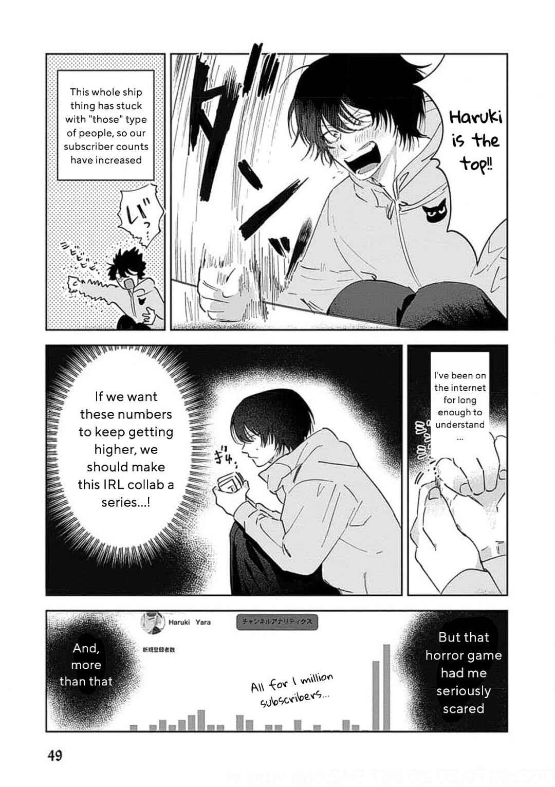 Page 4 Chapter 2 Senpai, Naka Misete