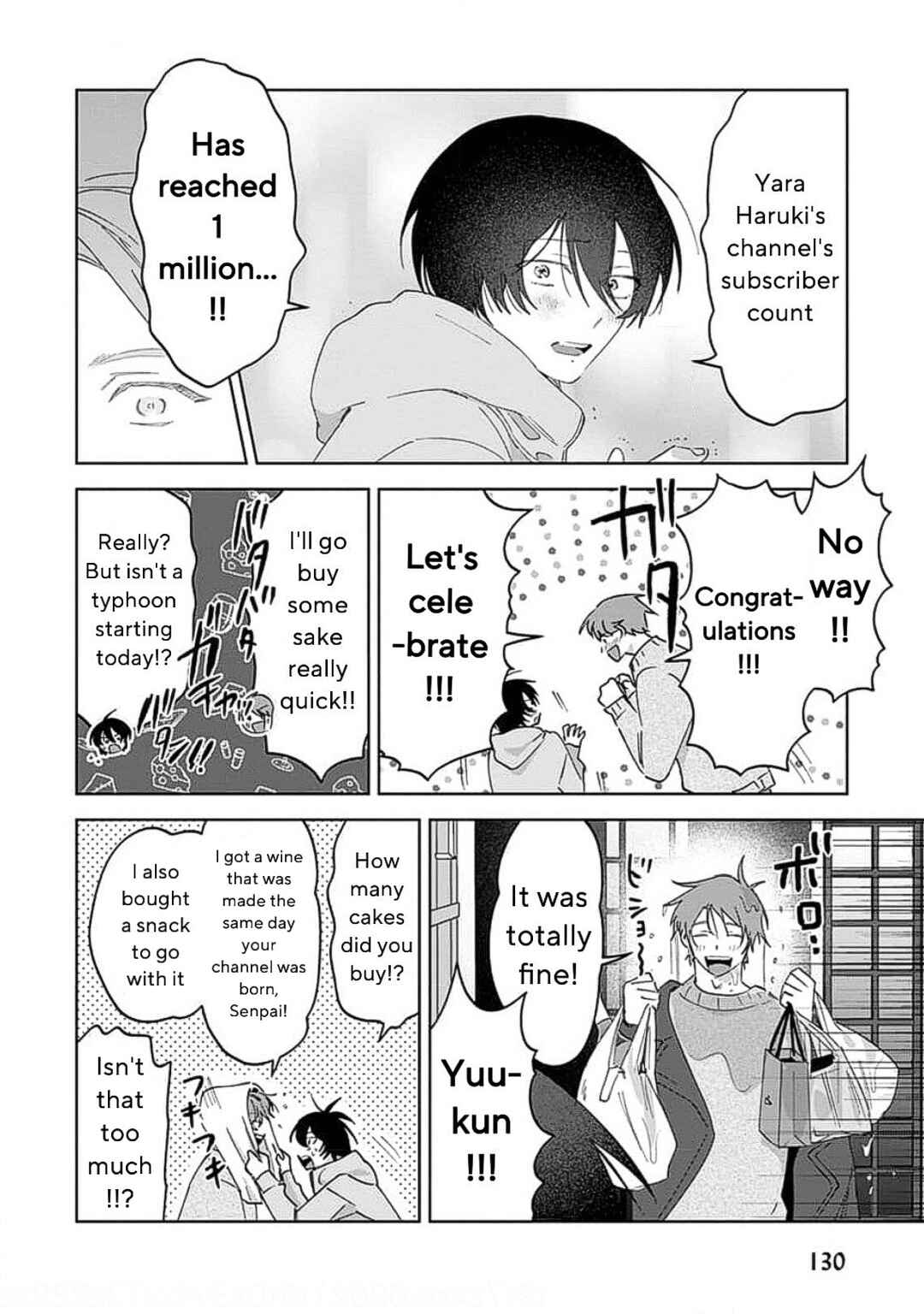 Page 39 Chapter 3 Senpai, Naka Misete