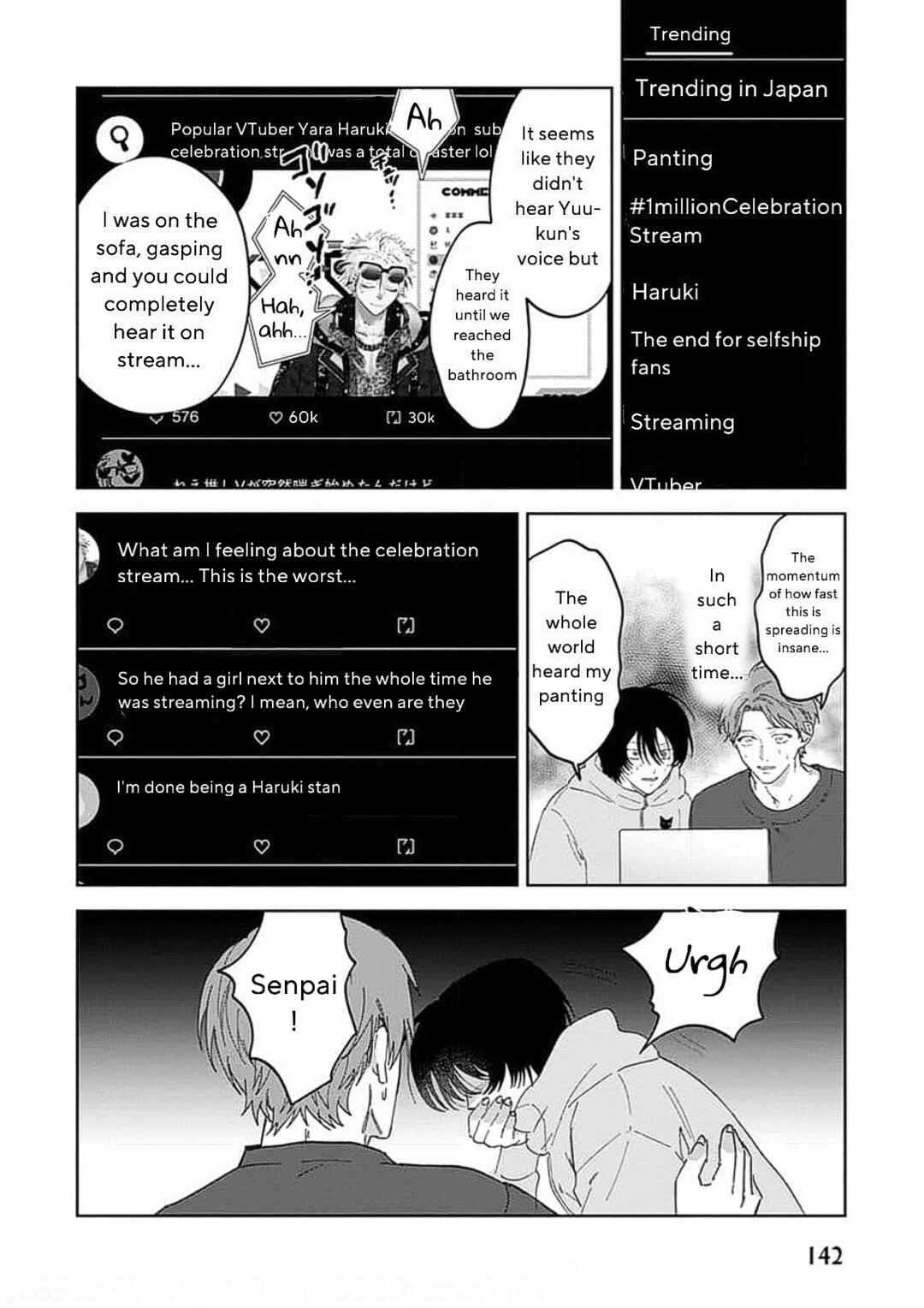 Page 6 Chapter 4 Senpai, Naka Misete