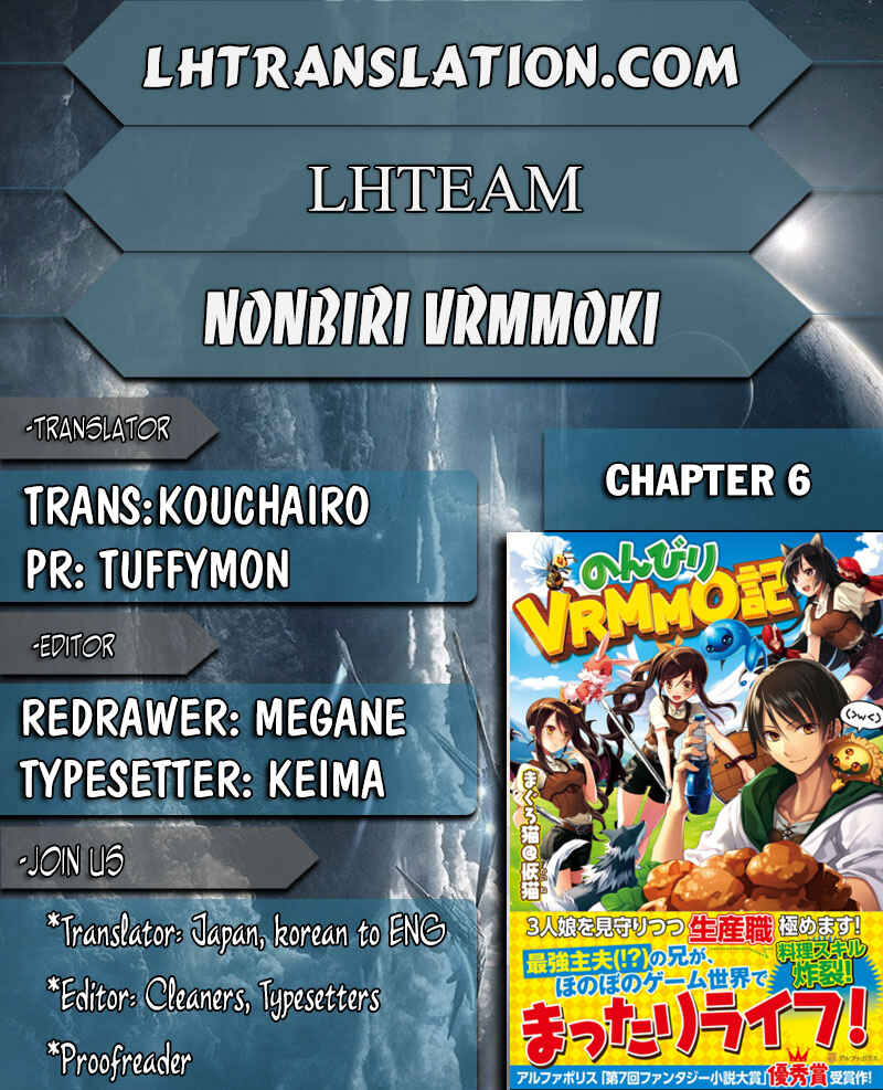 Page 1 Chapter 6 Nonbiri VRMMO-ki