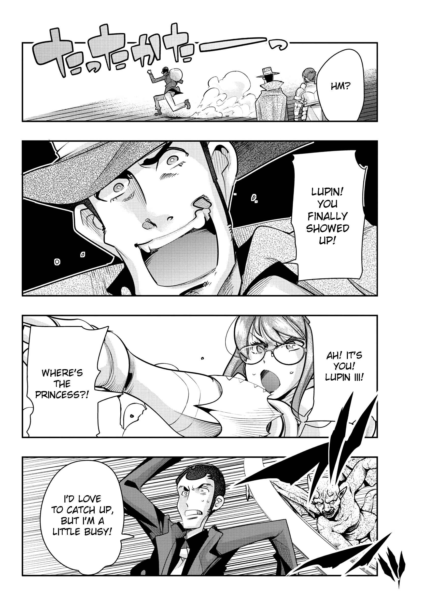 Page 16 Chapter 8 Lupin III: Neighbor World Princess