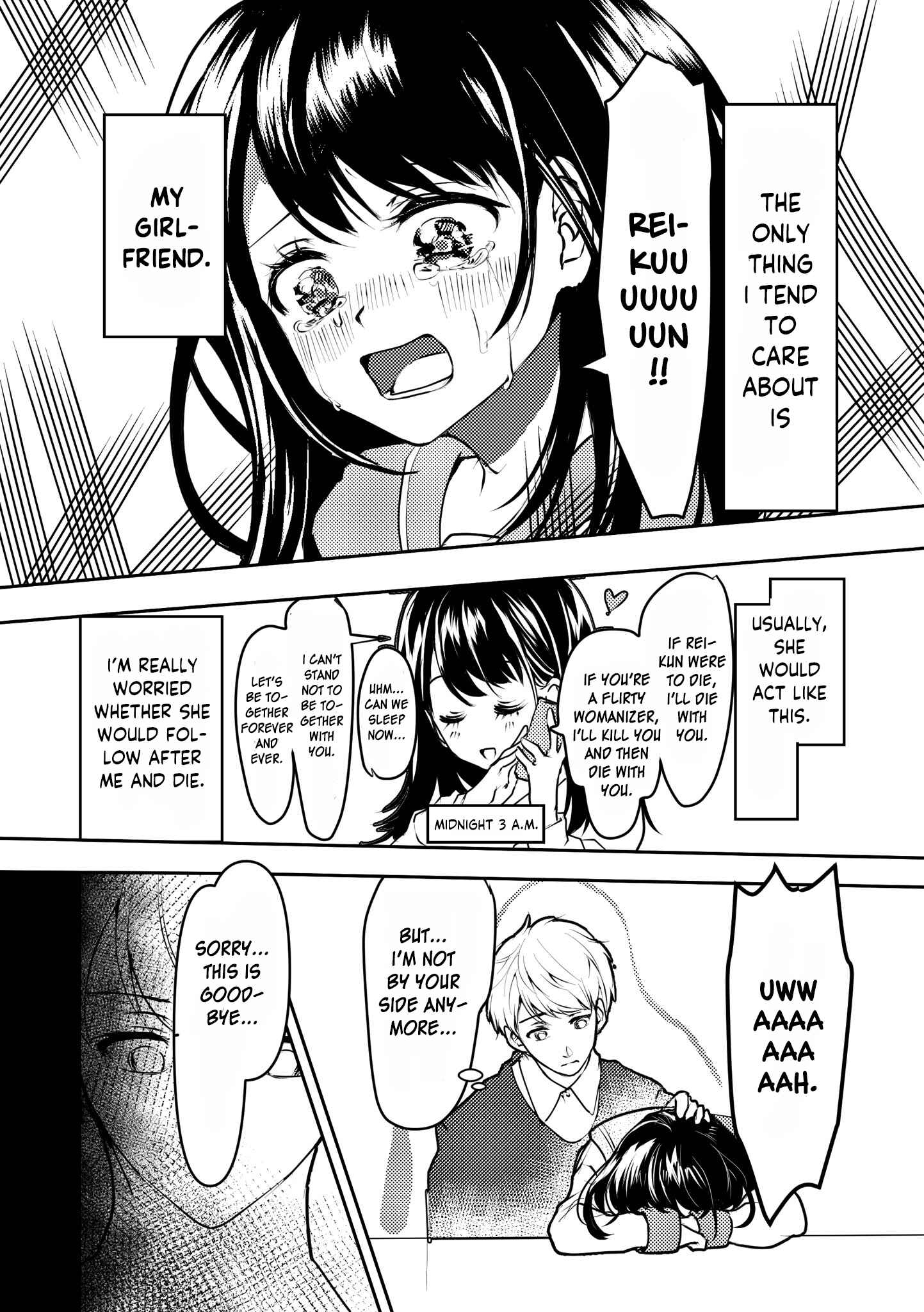 Page 2 Chapter 1 Yandere Kanojo ni Nemurasete Moraenai Hanashi