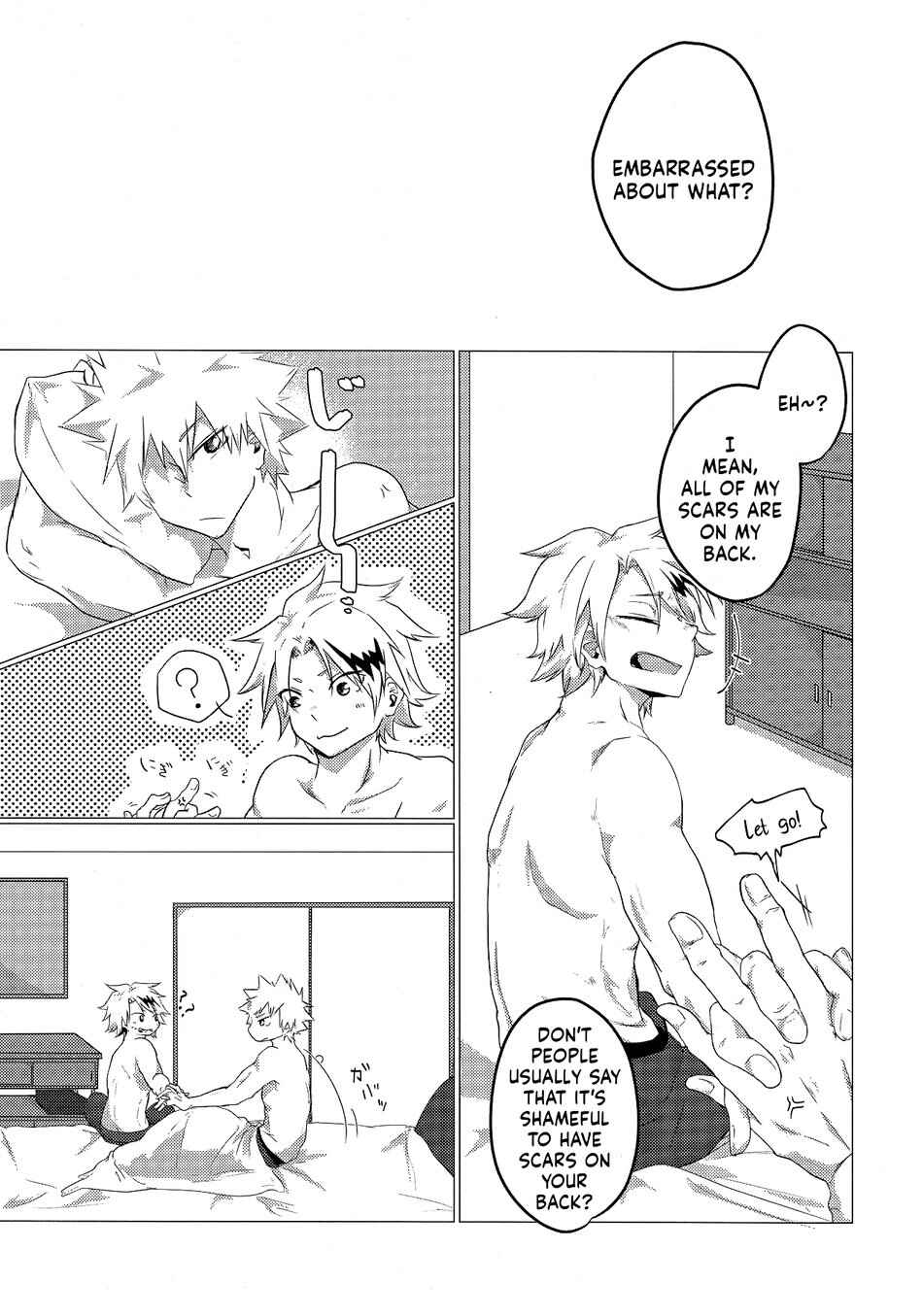 Page 11 Chapter Unknown_e68c My Hero Academia - Kimi ga Sou Iu Nara (Doujinshi)