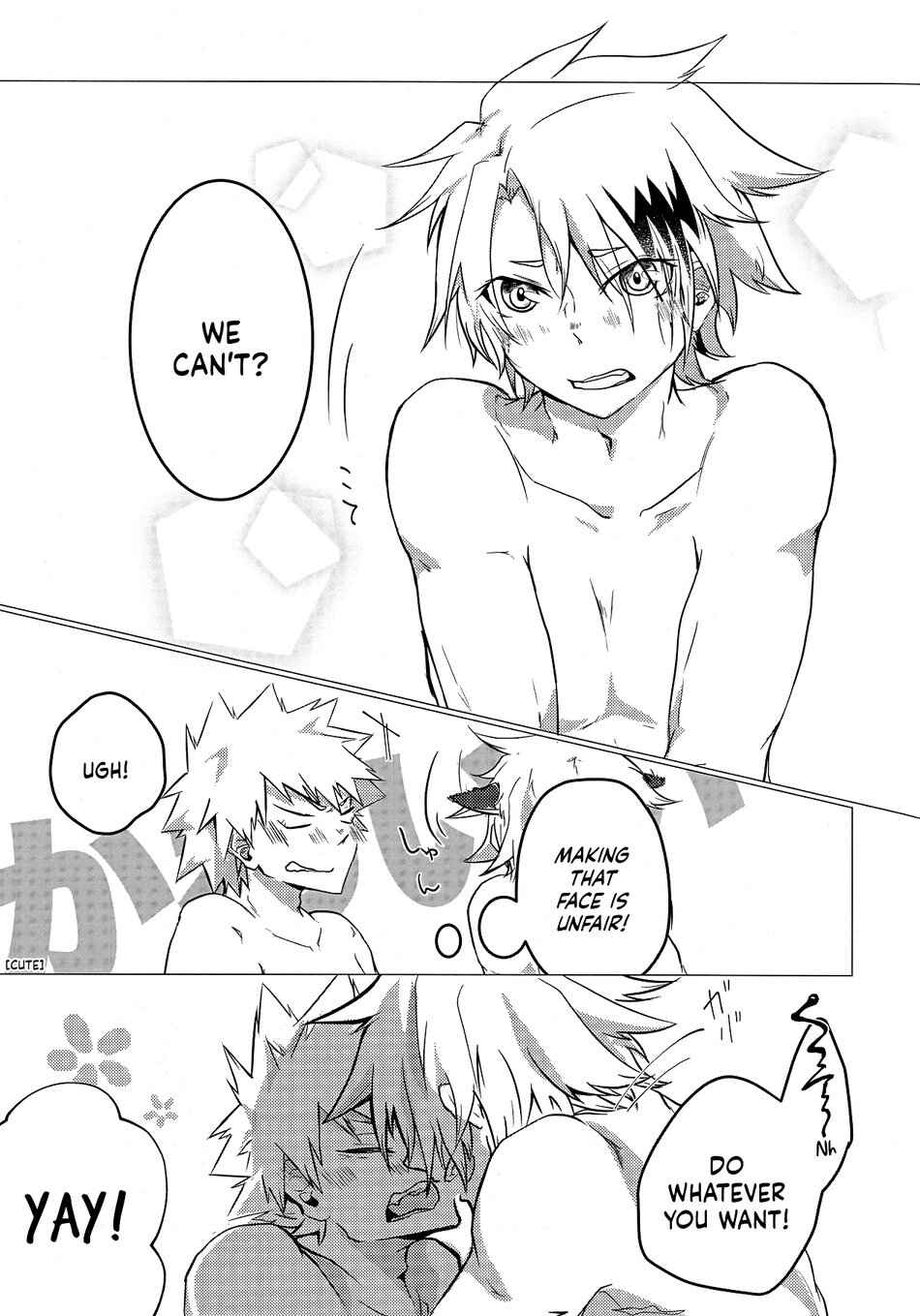 Page 17 Chapter Unknown_e68c My Hero Academia - Kimi ga Sou Iu Nara (Doujinshi)