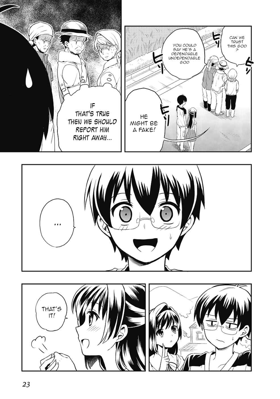 Page 23 Chapter 7 Jinsei Hensachi 48 no Koukousei ga Kamisama ni Narimashita