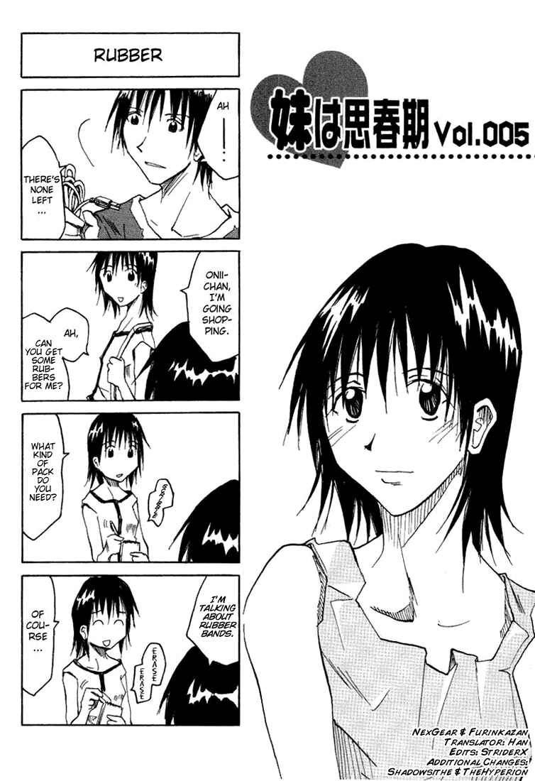 Page 1 Chapter 0.05 Imouto wa Shishunki