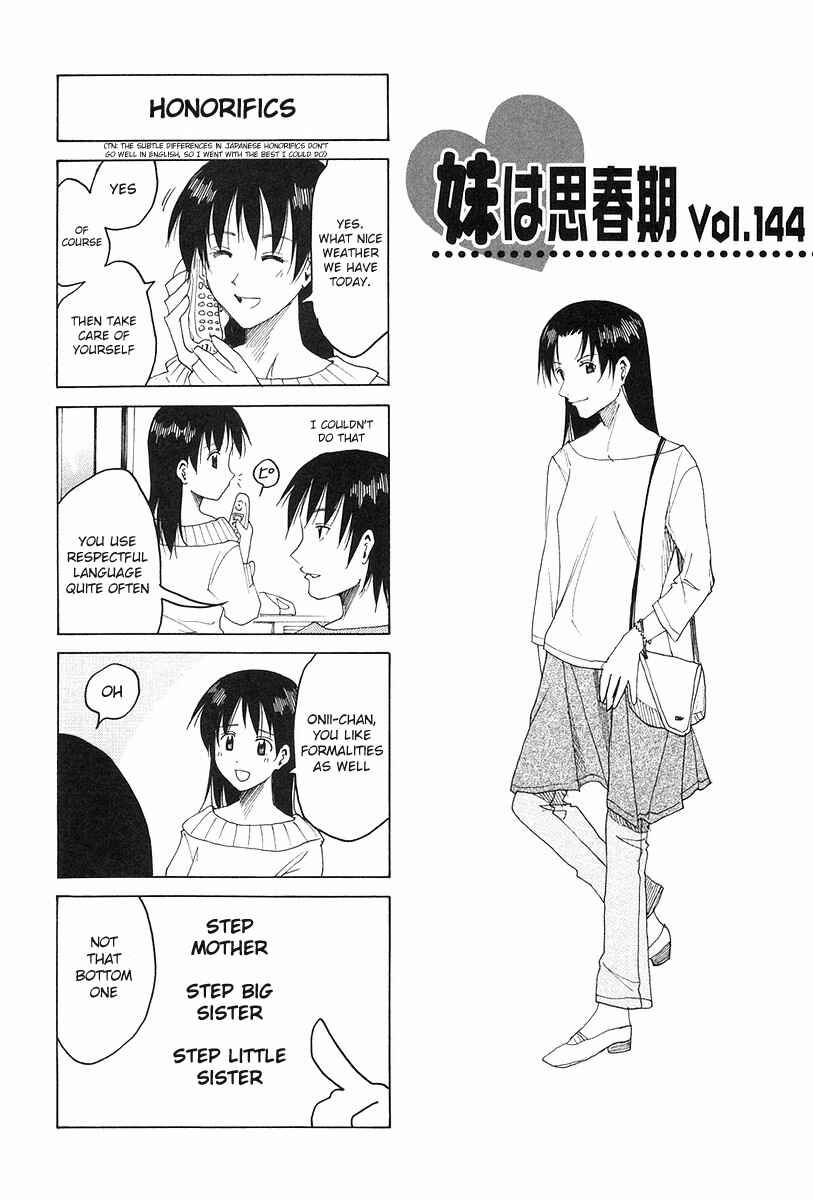 Page 1 Chapter 144 Imouto wa Shishunki