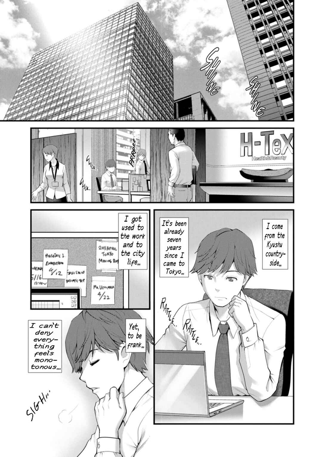 Page 7 Chapter 1 Chika 30m no Mitsugetsu o...