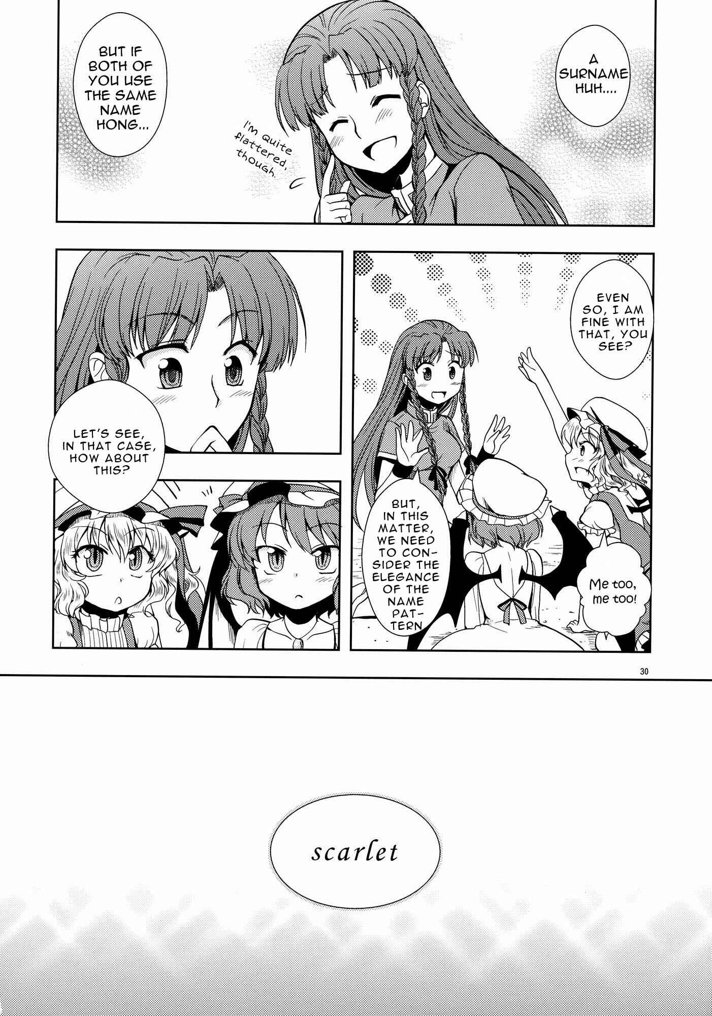 Page 29 Chapter Unknown_0ada Touhou - The Scarlet Kin (Doujinshi)