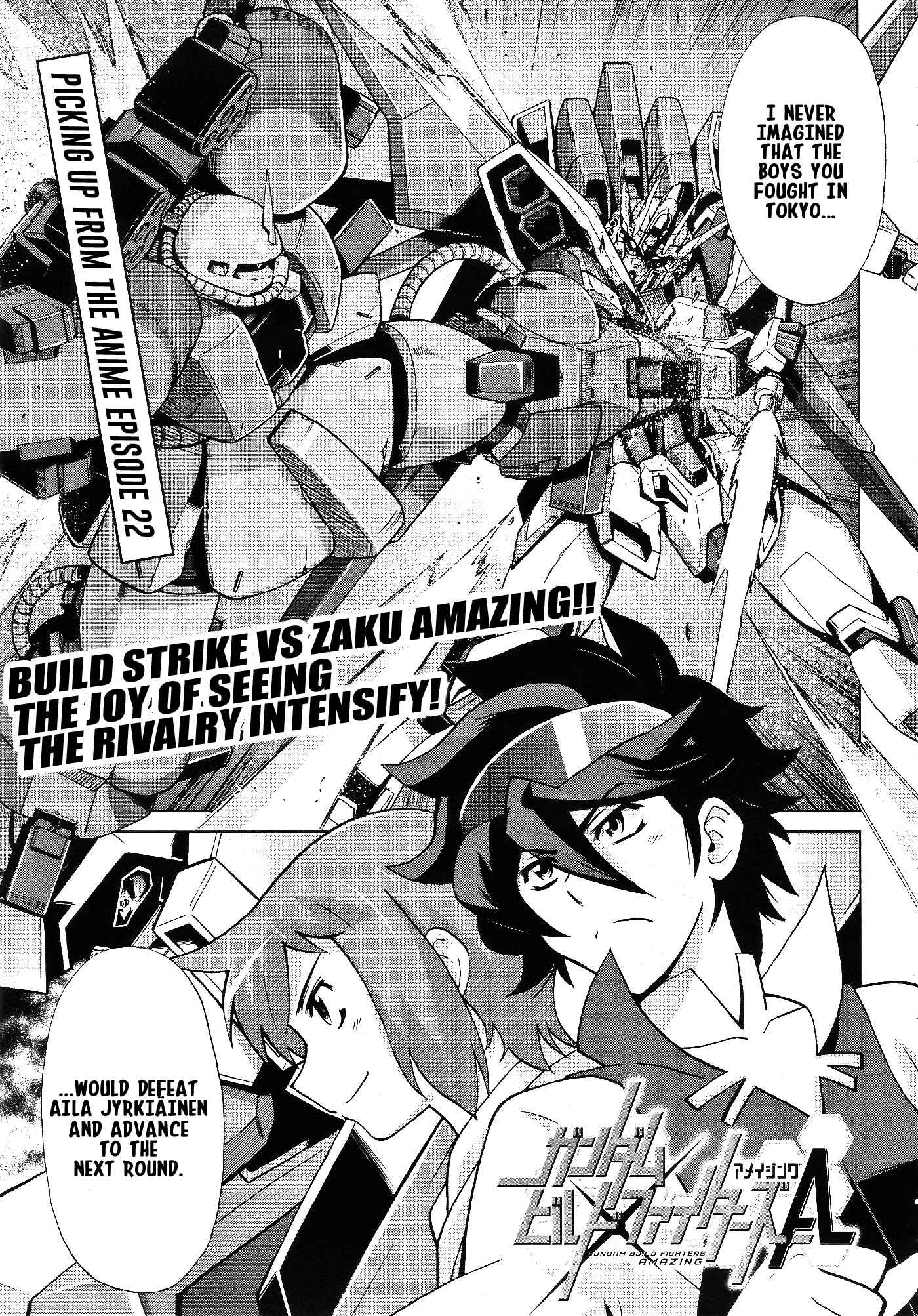 Page 1 Chapter 8 Gundam Build Fighters A