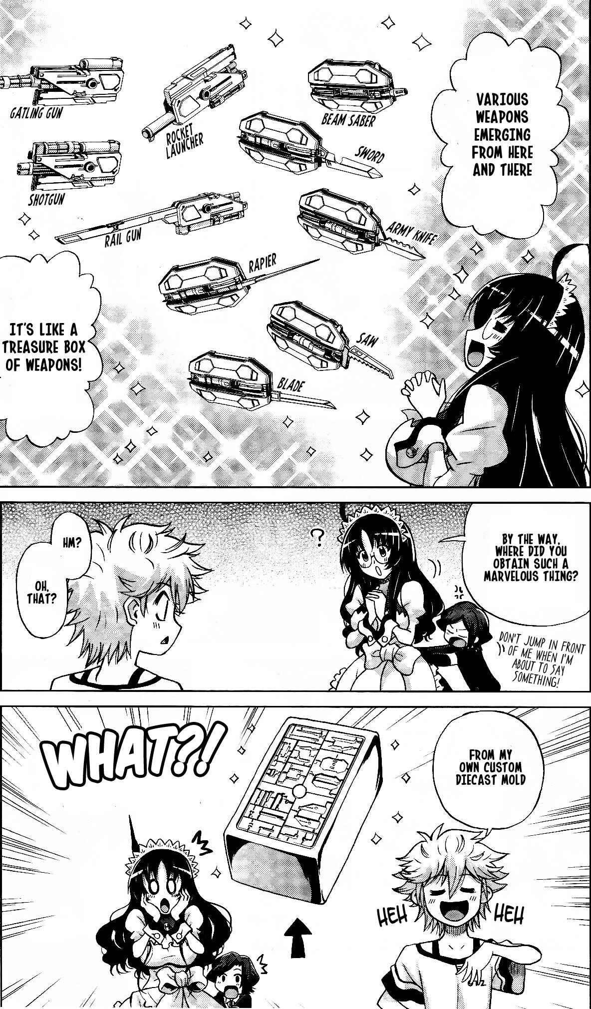 Page 4 Chapter 3 Gundam Build Fighters A