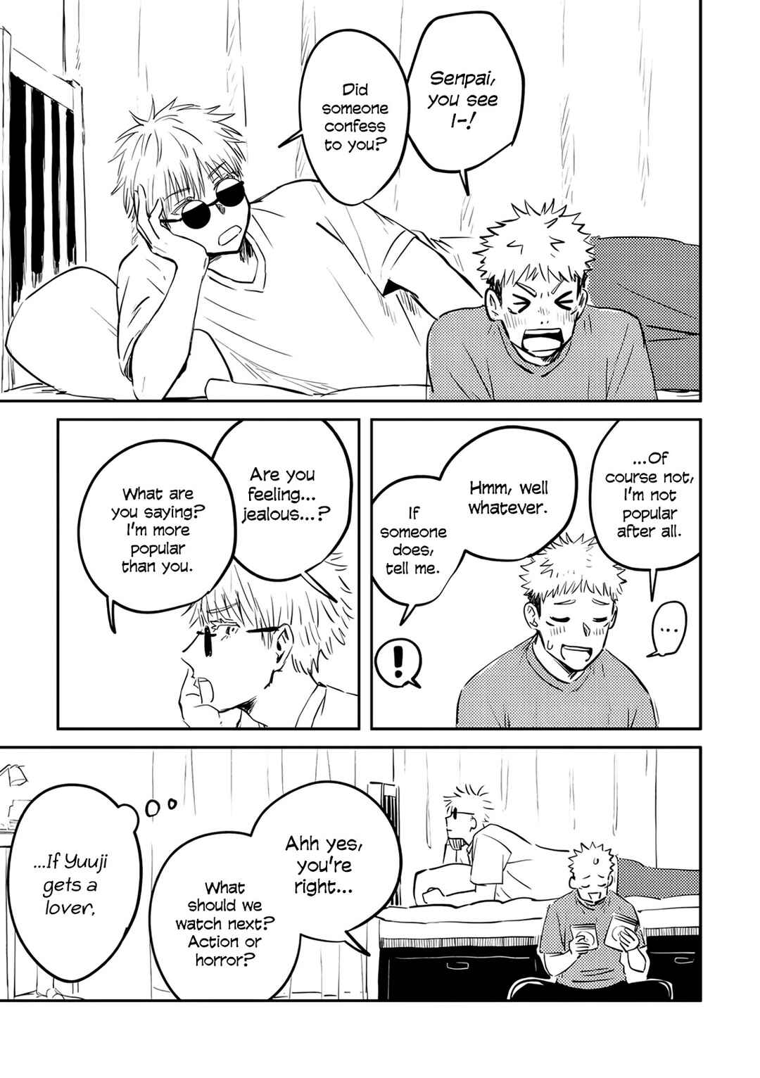 Page 26 Chapter Unknown_8ad8 Jujutsu Kaisen - Yuruginai Yuragi (Doujinshi)