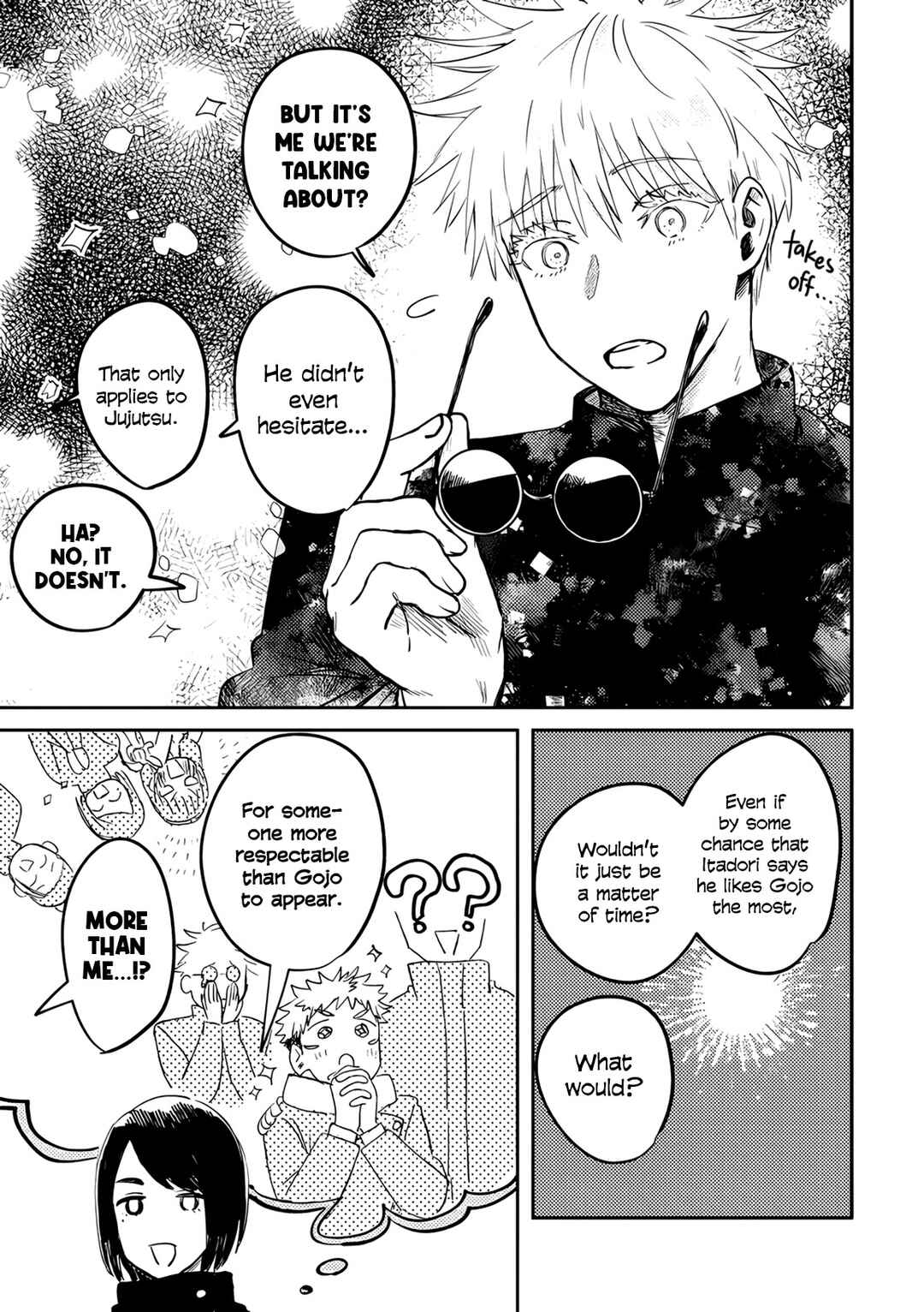 Page 32 Chapter Unknown_8ad8 Jujutsu Kaisen - Yuruginai Yuragi (Doujinshi)