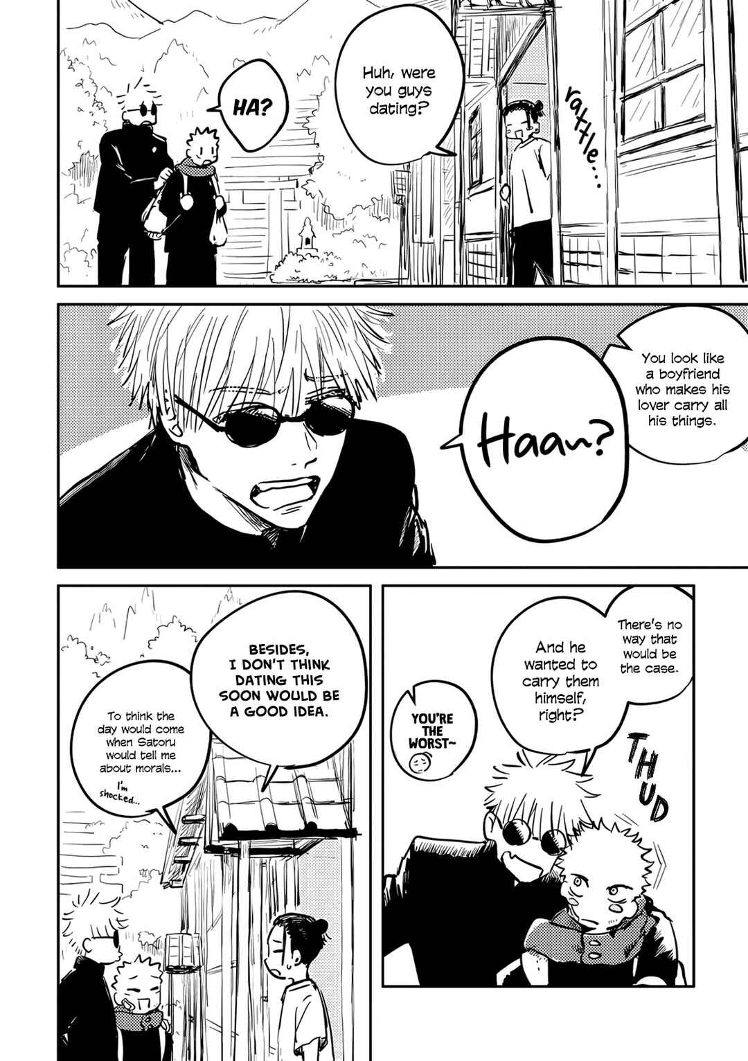 Page 5 Chapter Unknown_8ad8 Jujutsu Kaisen - Yuruginai Yuragi (Doujinshi)