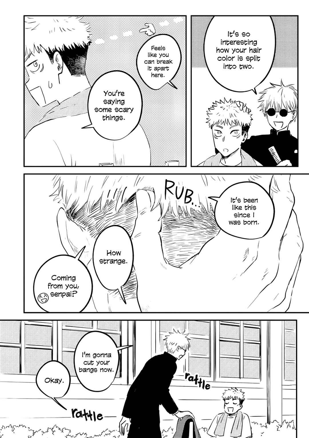 Page 57 Chapter Unknown_8ad8 Jujutsu Kaisen - Yuruginai Yuragi (Doujinshi)