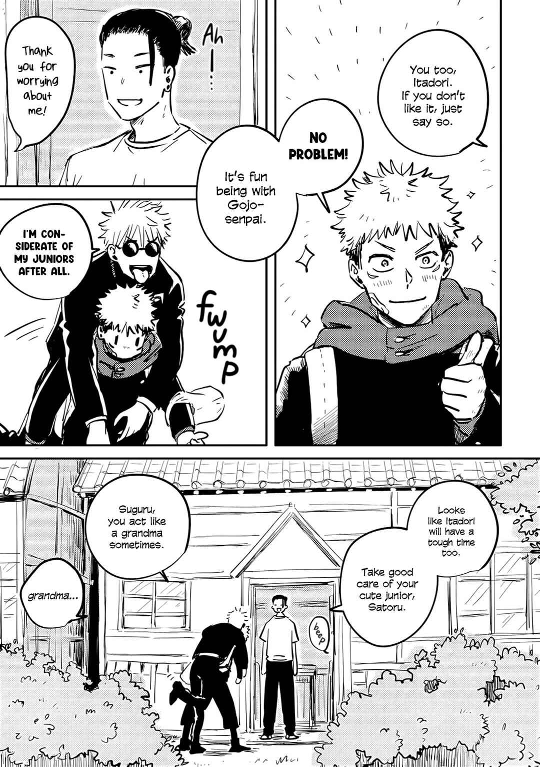 Page 6 Chapter Unknown_8ad8 Jujutsu Kaisen - Yuruginai Yuragi (Doujinshi)
