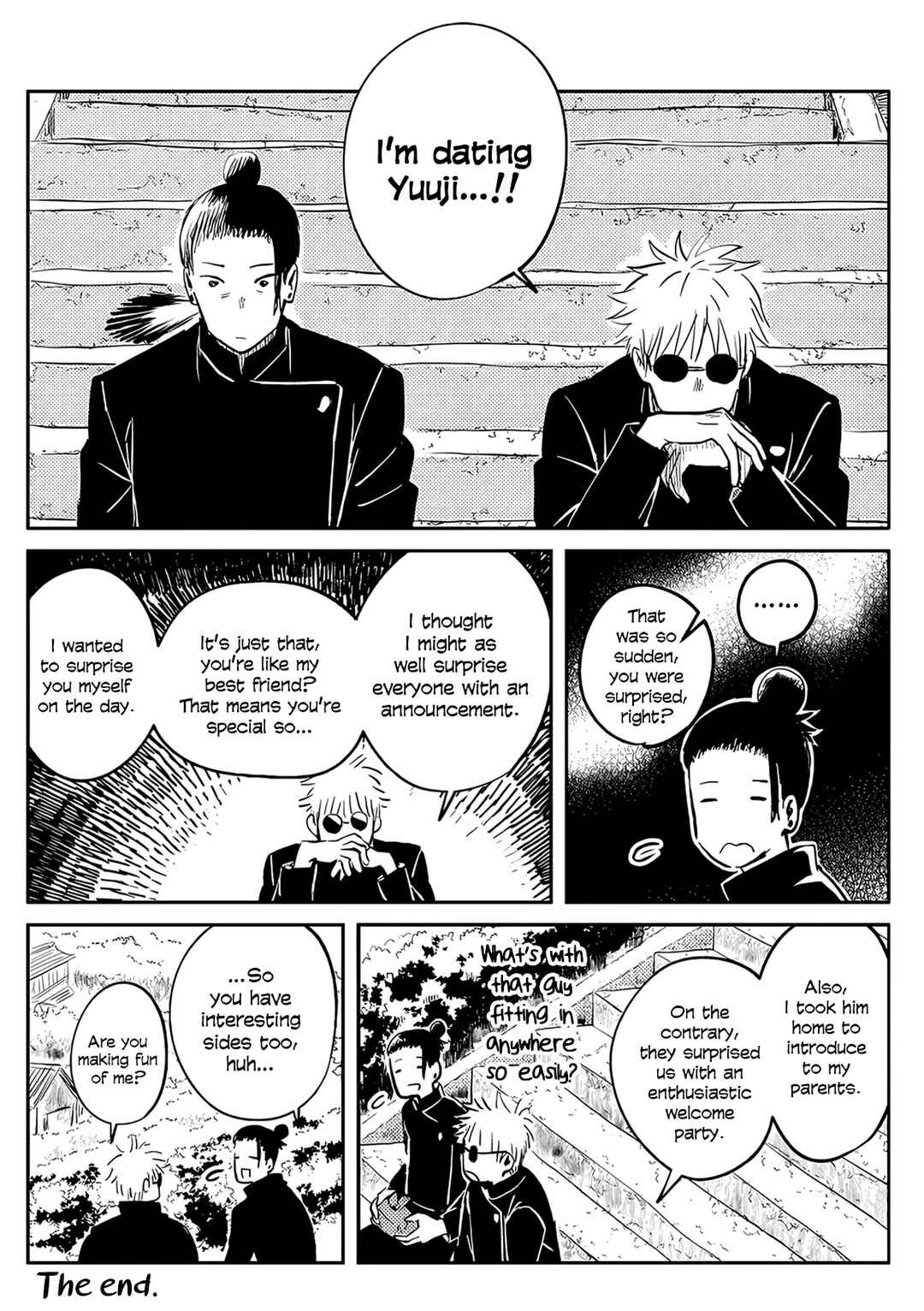 Page 72 Chapter Unknown_8ad8 Jujutsu Kaisen - Yuruginai Yuragi (Doujinshi)