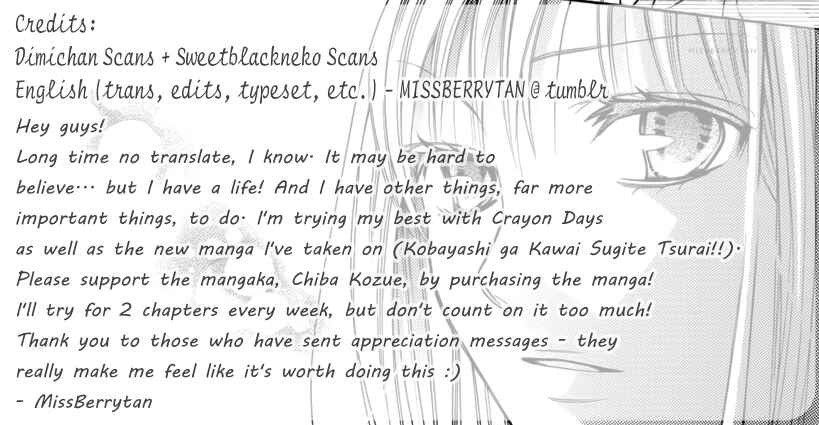 Page 27 Chapter 17 Crayon Days - Daikirai na Aitsu