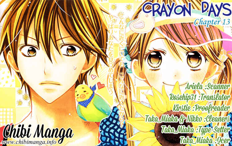 Page 1 Chapter 13 Crayon Days - Daikirai na Aitsu