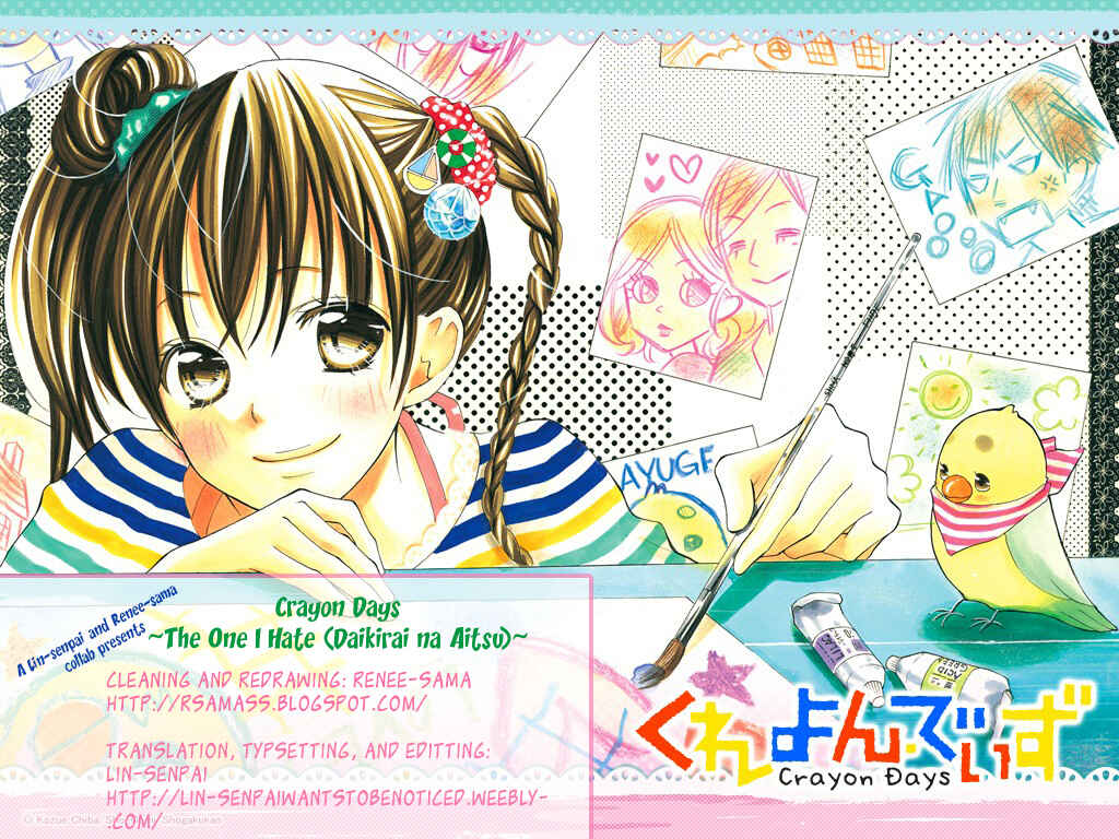 Page 1 Chapter 27.2 Crayon Days - Daikirai na Aitsu