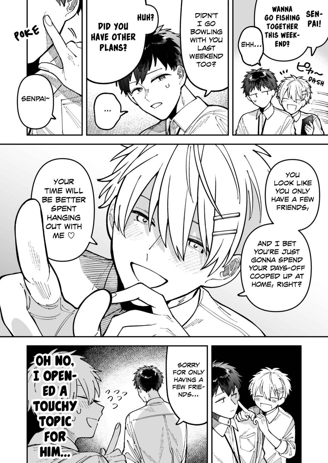 Page 1 Chapter 3 Wagamama Kouhai-kun - Twitter/X Extras