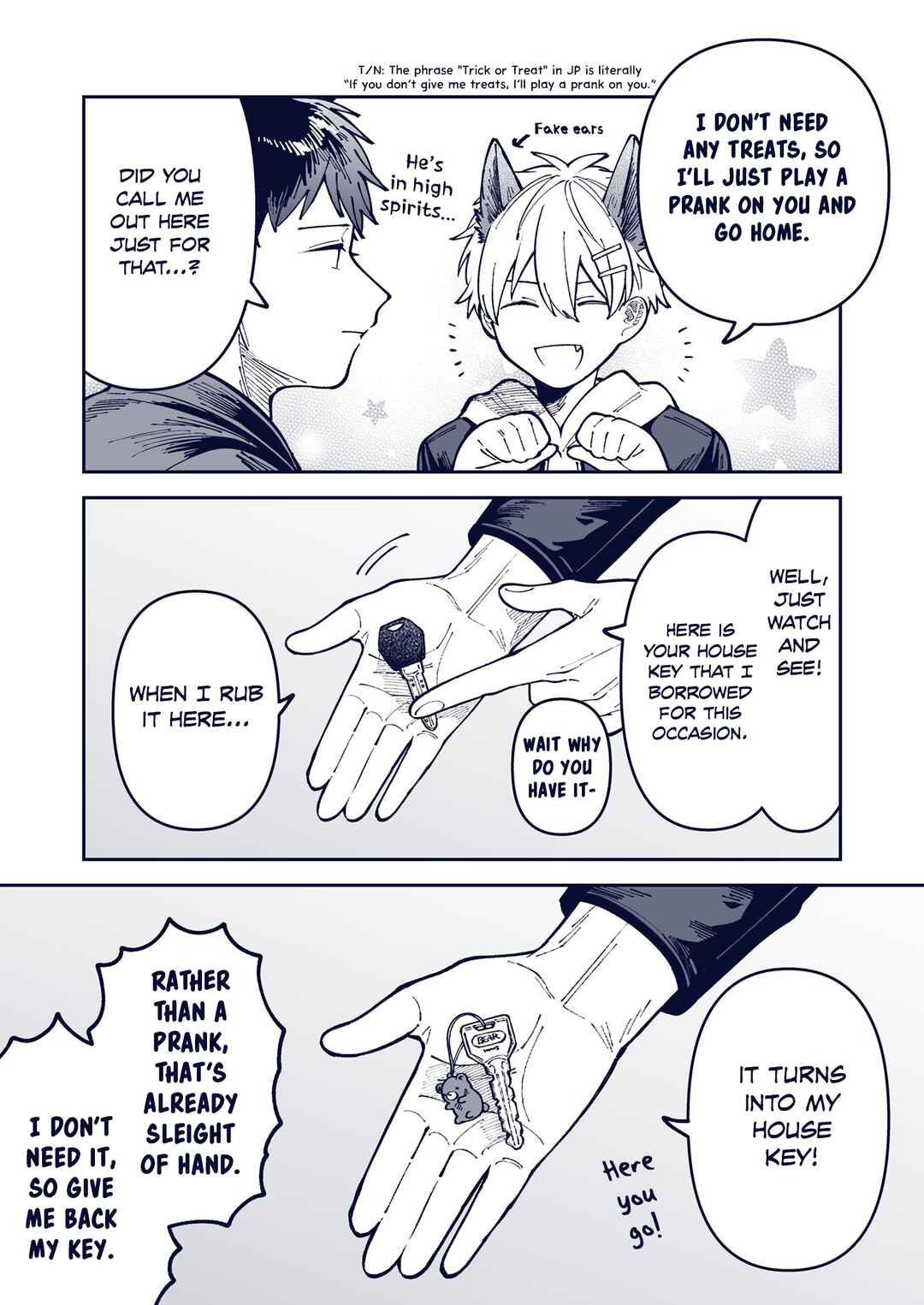Page 1 Chapter 7 Wagamama Kouhai-kun - Twitter/X Extras