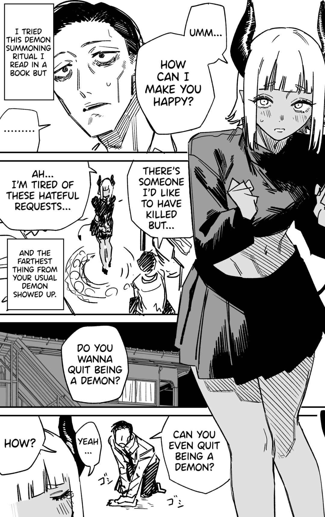 Page 1 Chapter Unknown_54bf I Want to Quit Being a Demon