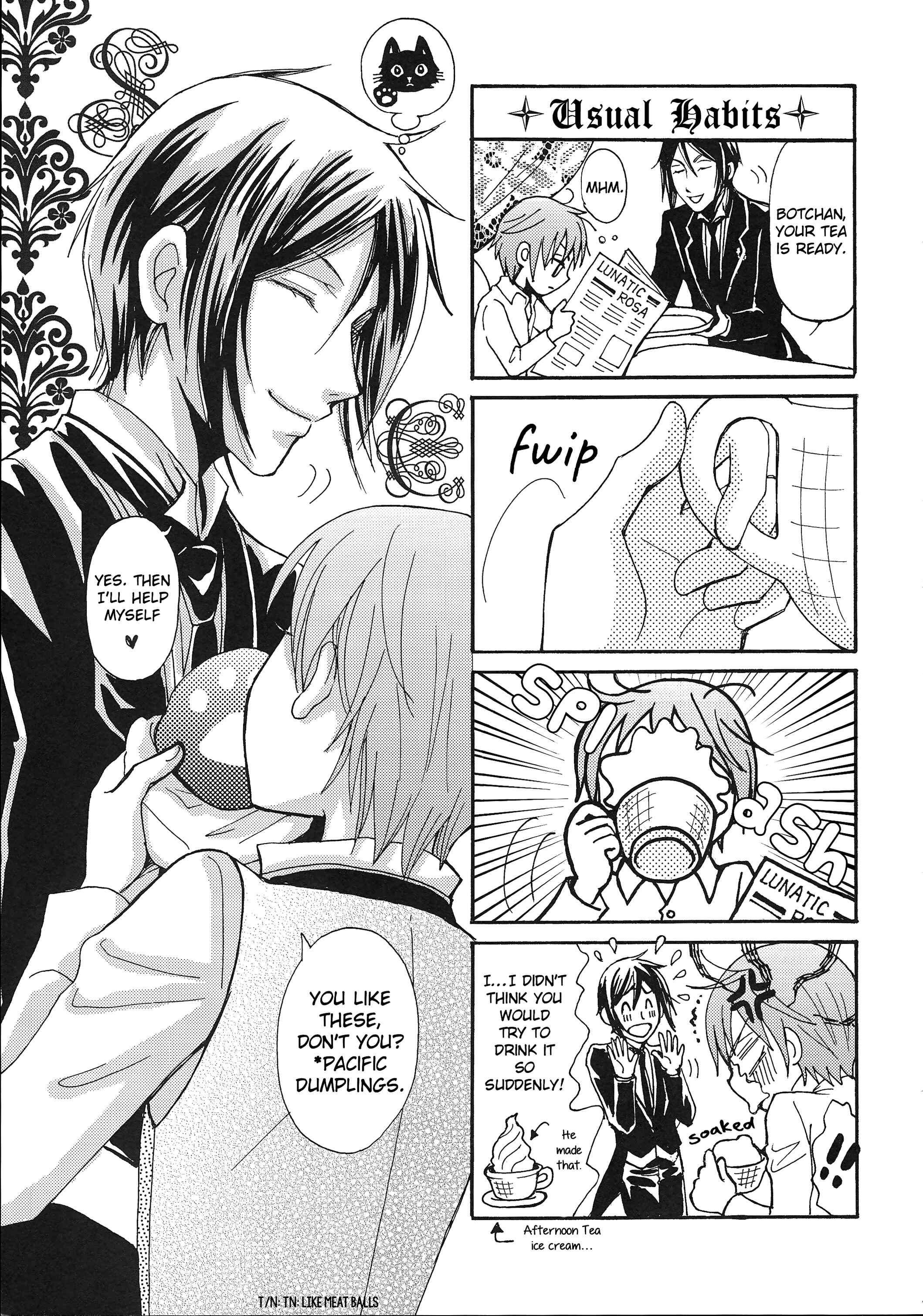 Page 22 Chapter Unknown_390b Black Butler - Early Morning Tea (Doujinshi)