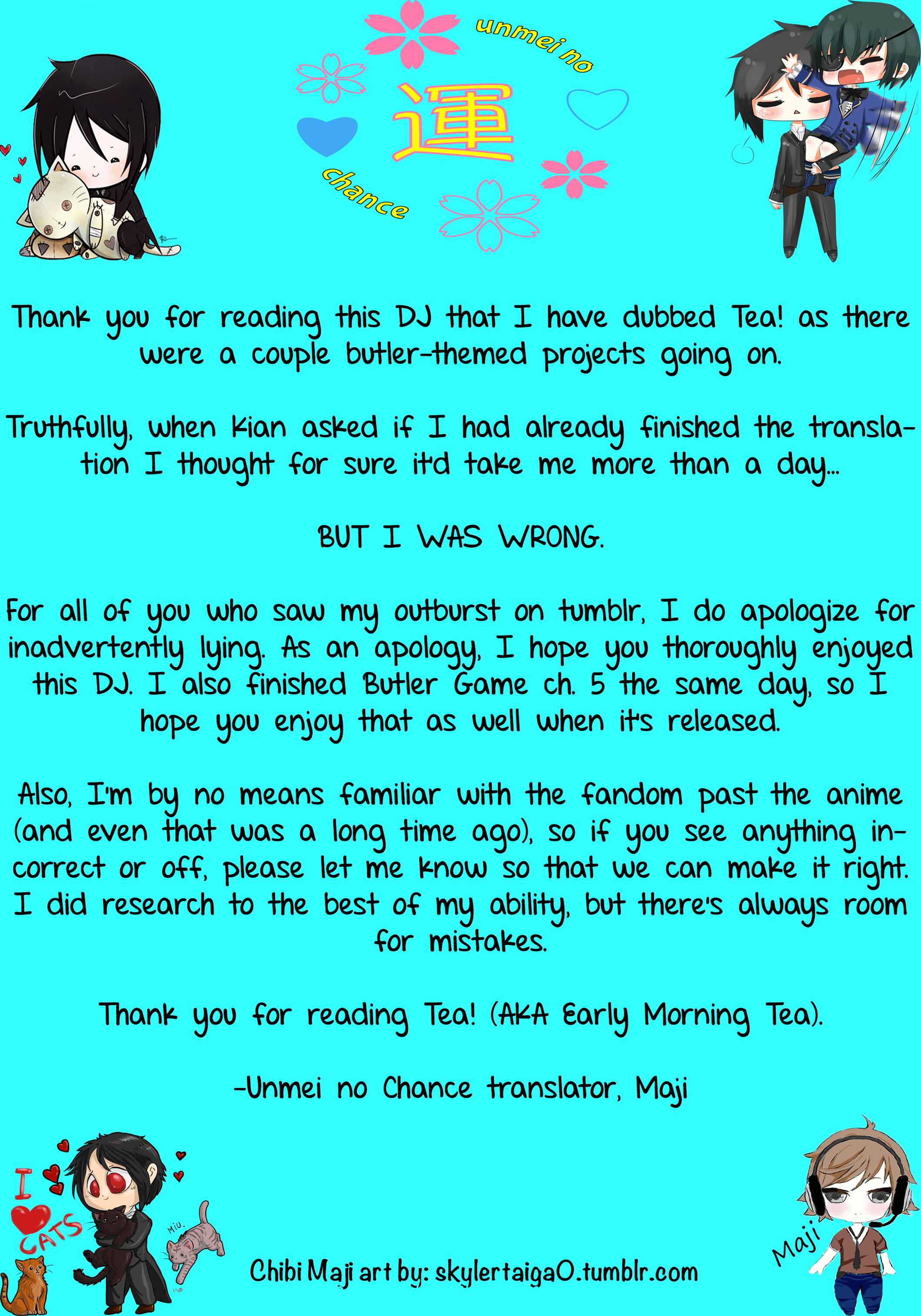 Page 27 Chapter Unknown_390b Black Butler - Early Morning Tea (Doujinshi)