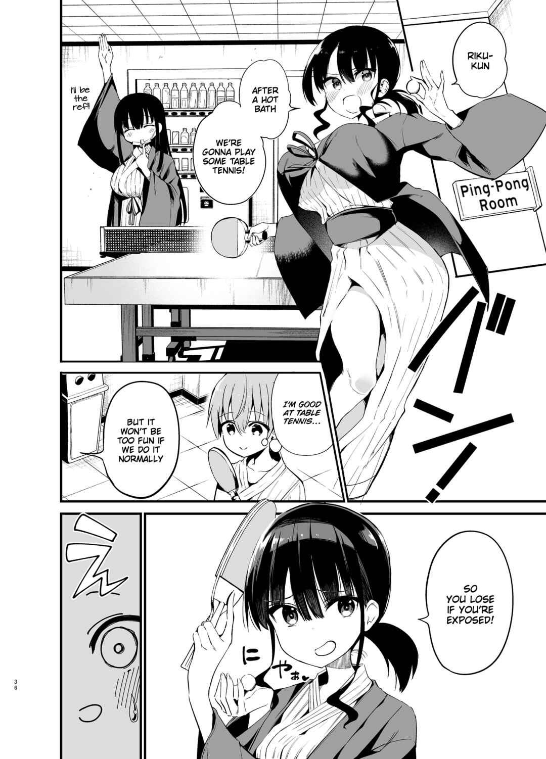 Page 35 Chapter 2 Rikkun, Game Umai ne. Kakkoii ne.