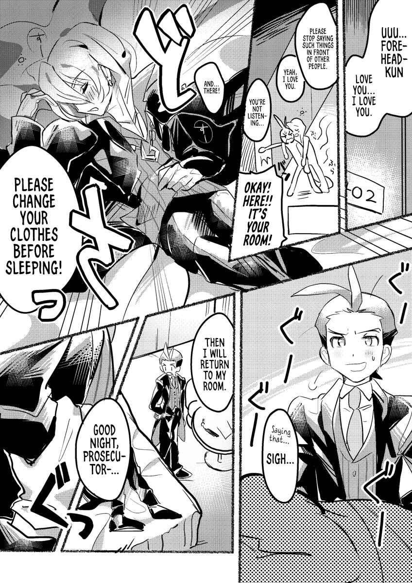 Page 1 Chapter Unknown_8436 Gyakuten Saiban 4 - Odeko to Kenji (Doujinshi)