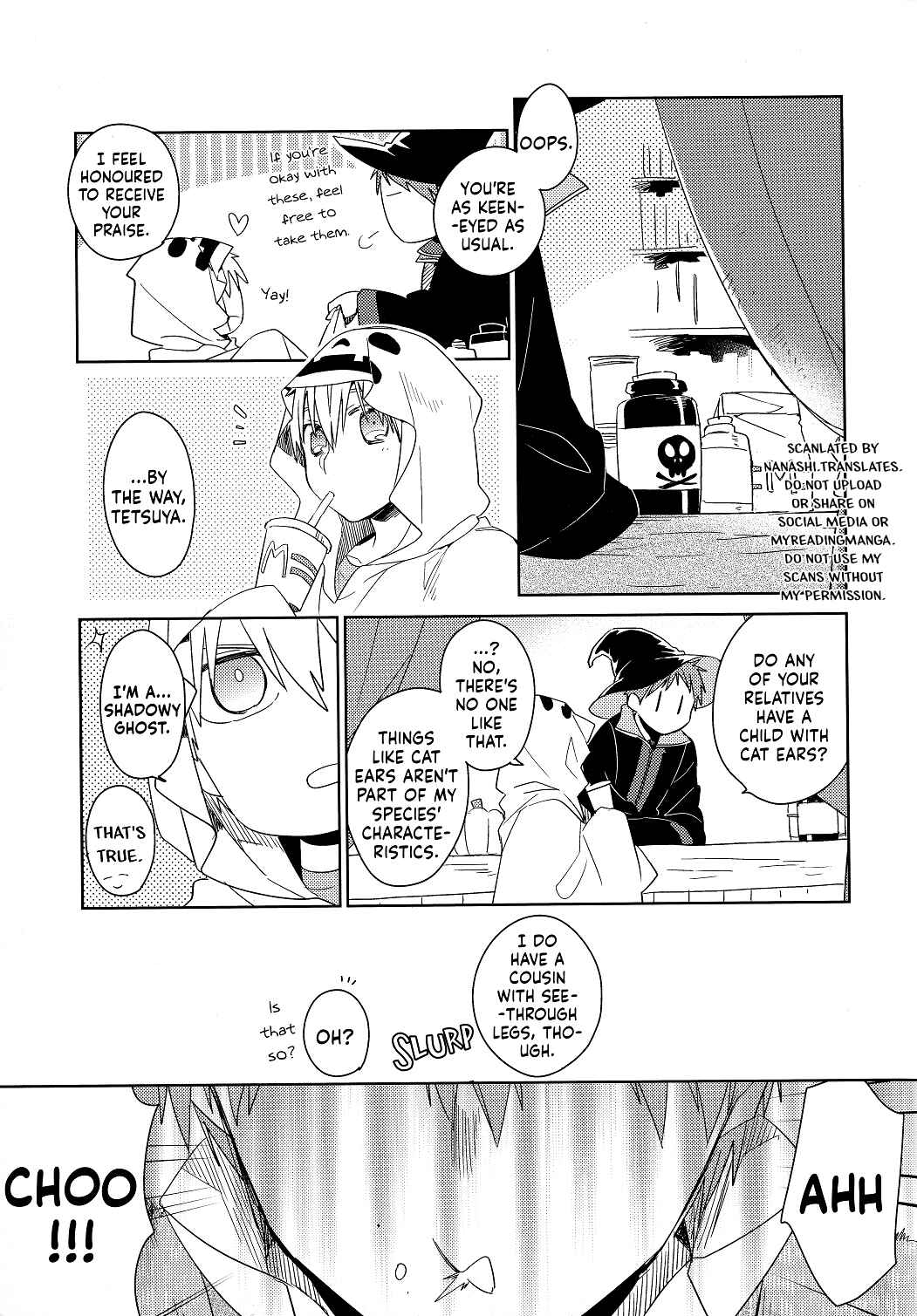 Page 13 Chapter Unknown_aa17 Kuroko no Basket - Nekomimi Halloween (Doujinshi)