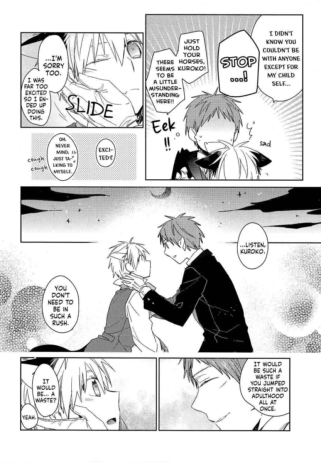 Page 18 Chapter Unknown_aa17 Kuroko no Basket - Nekomimi Halloween (Doujinshi)